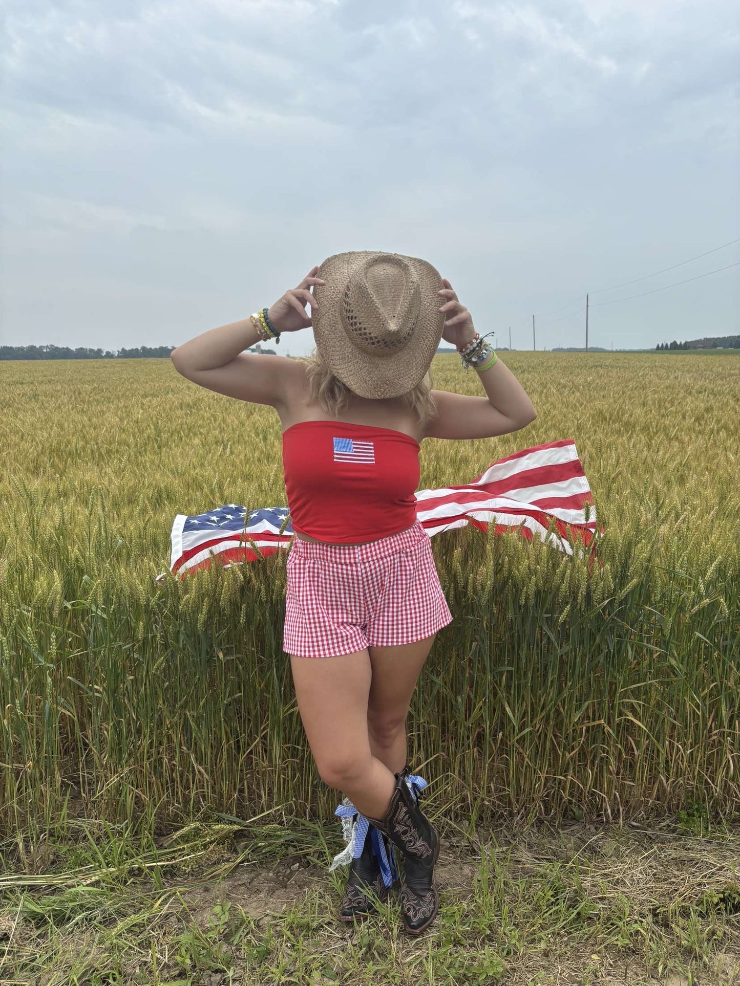 Flag Tube Top