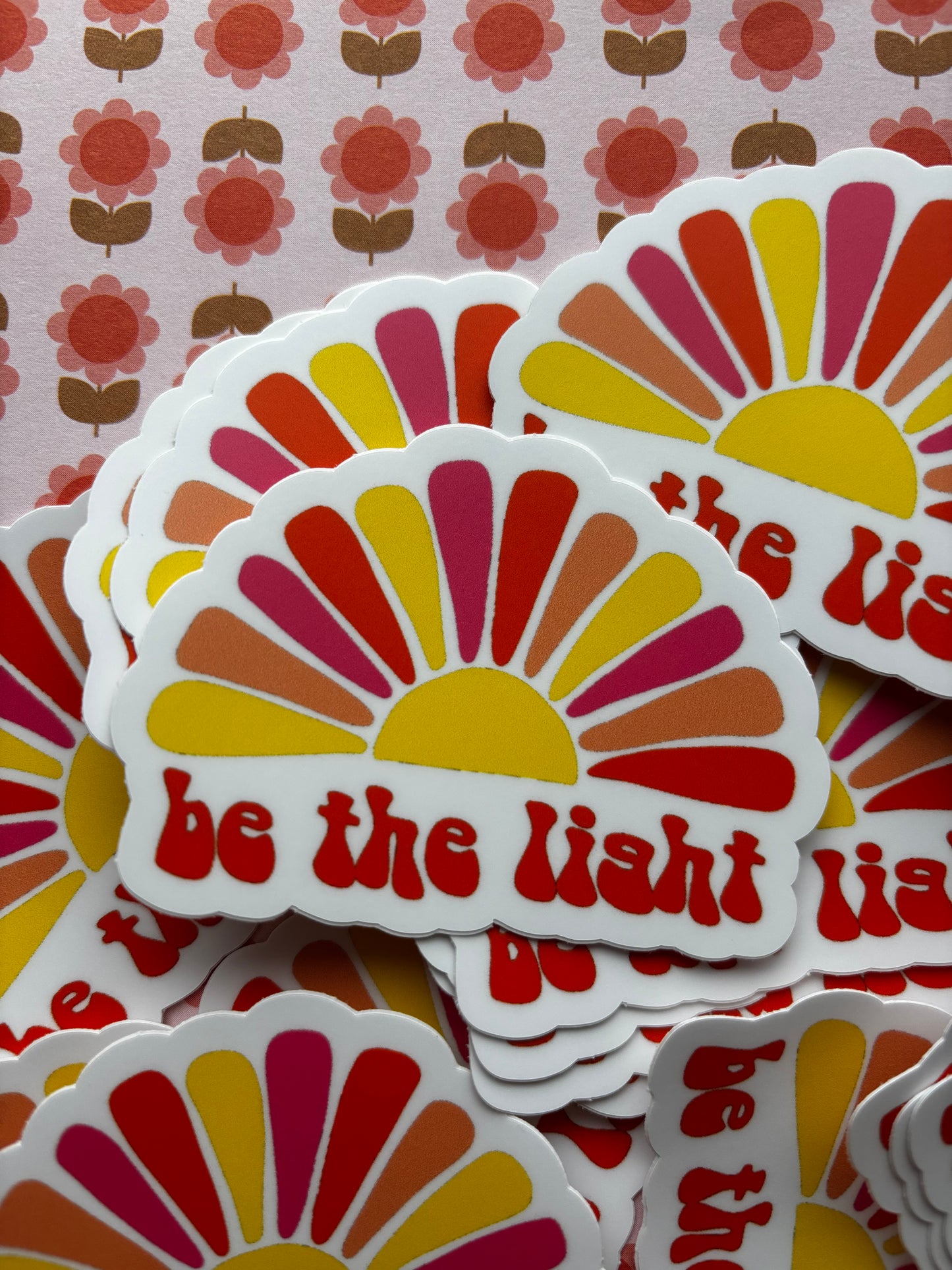 Be The Light Sticker