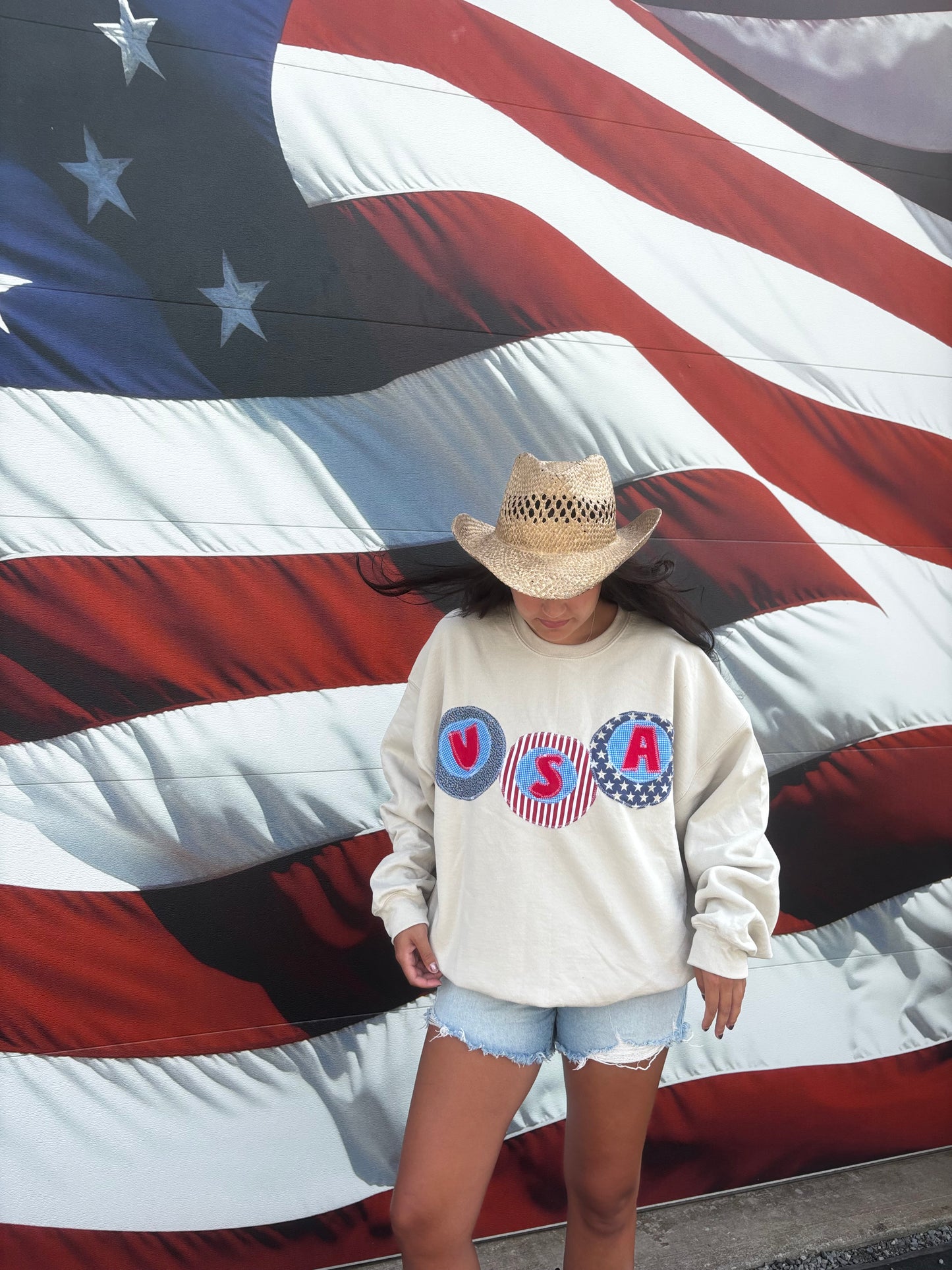 USA Pool Ball Crewneck