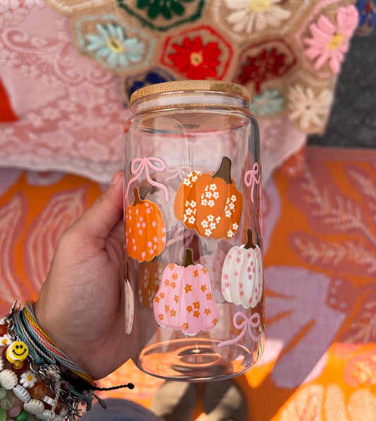 Pumpkin Bows Cup