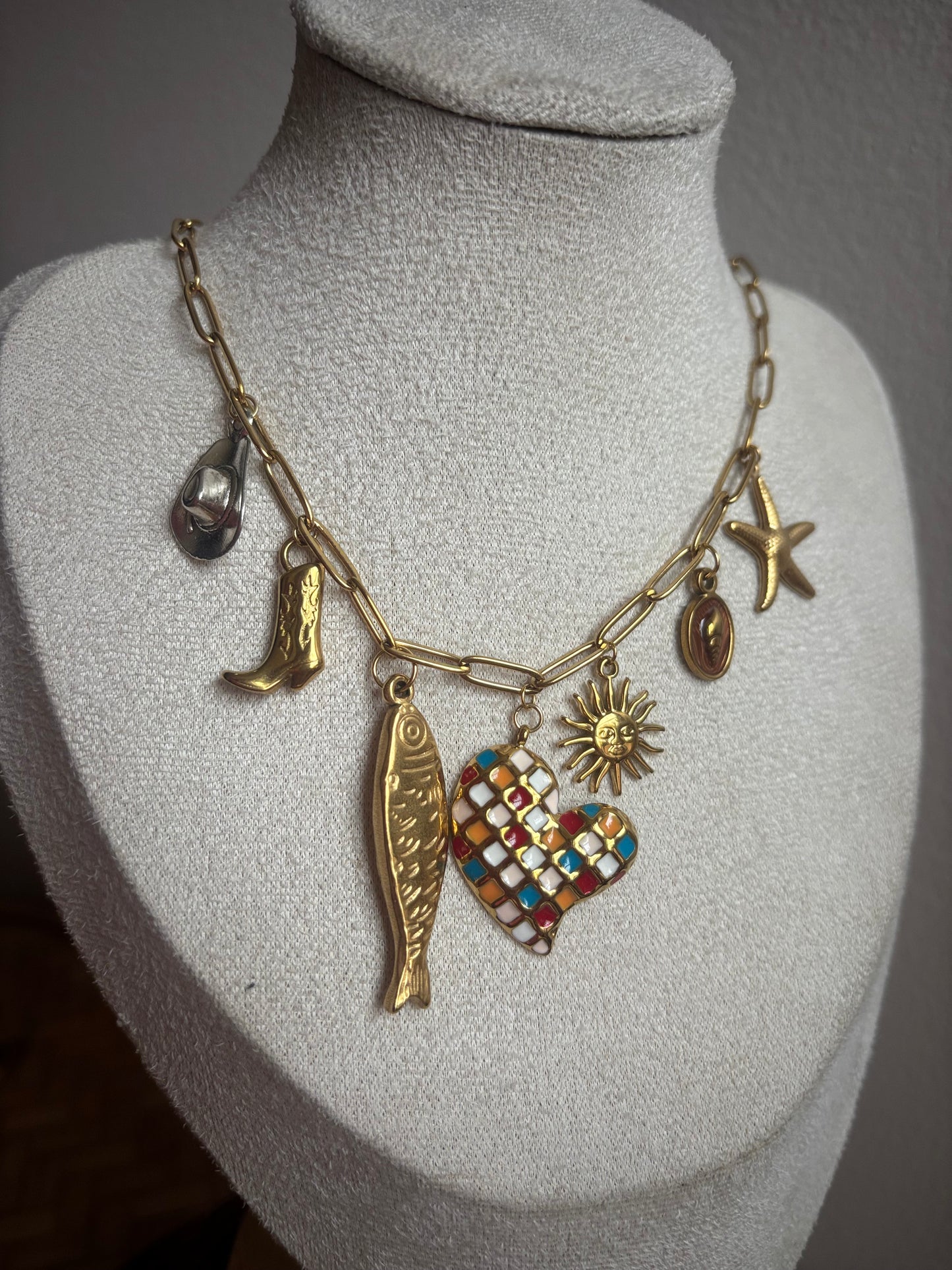 River Charm Necklace