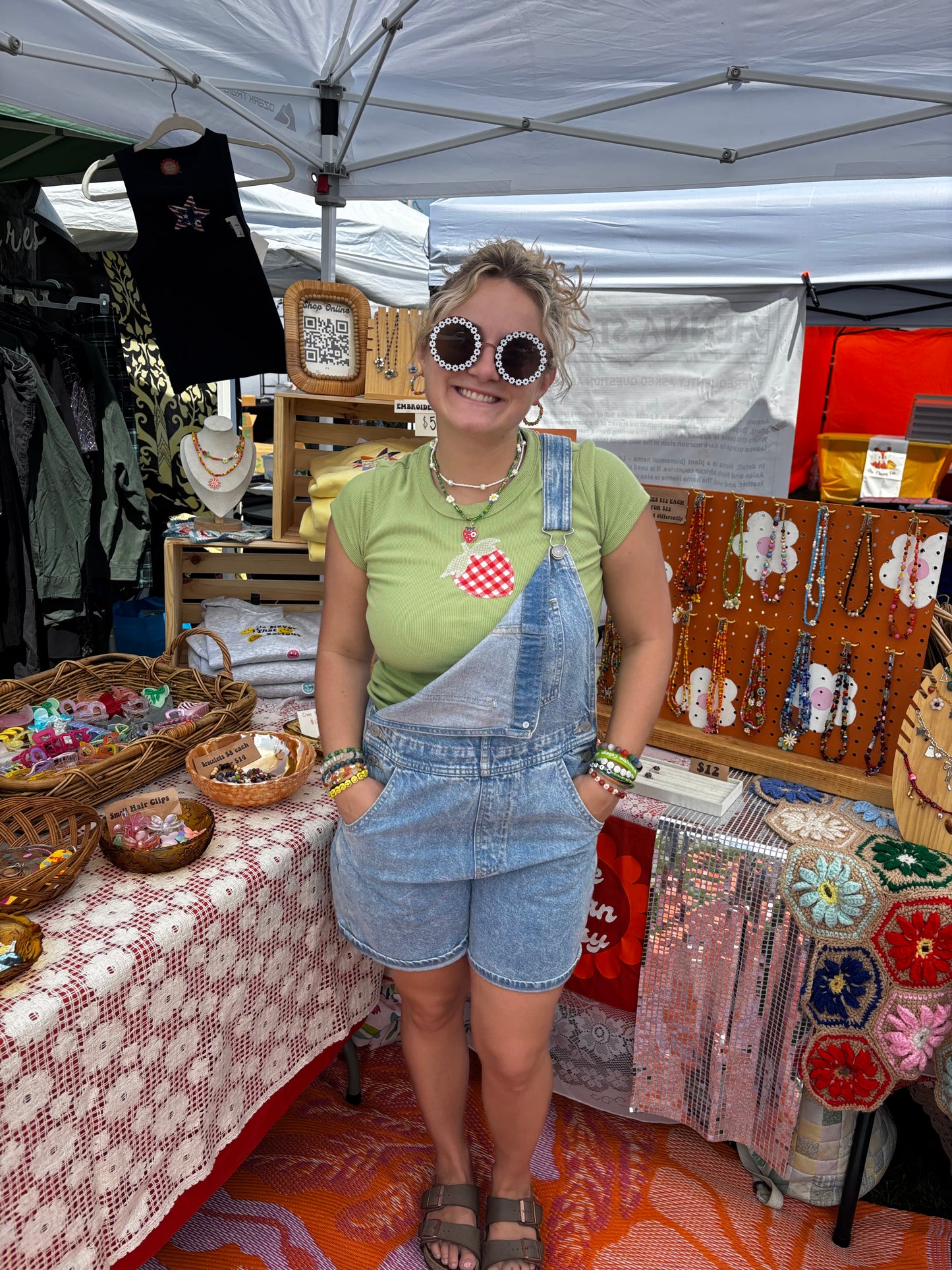 Strawberry baby tee