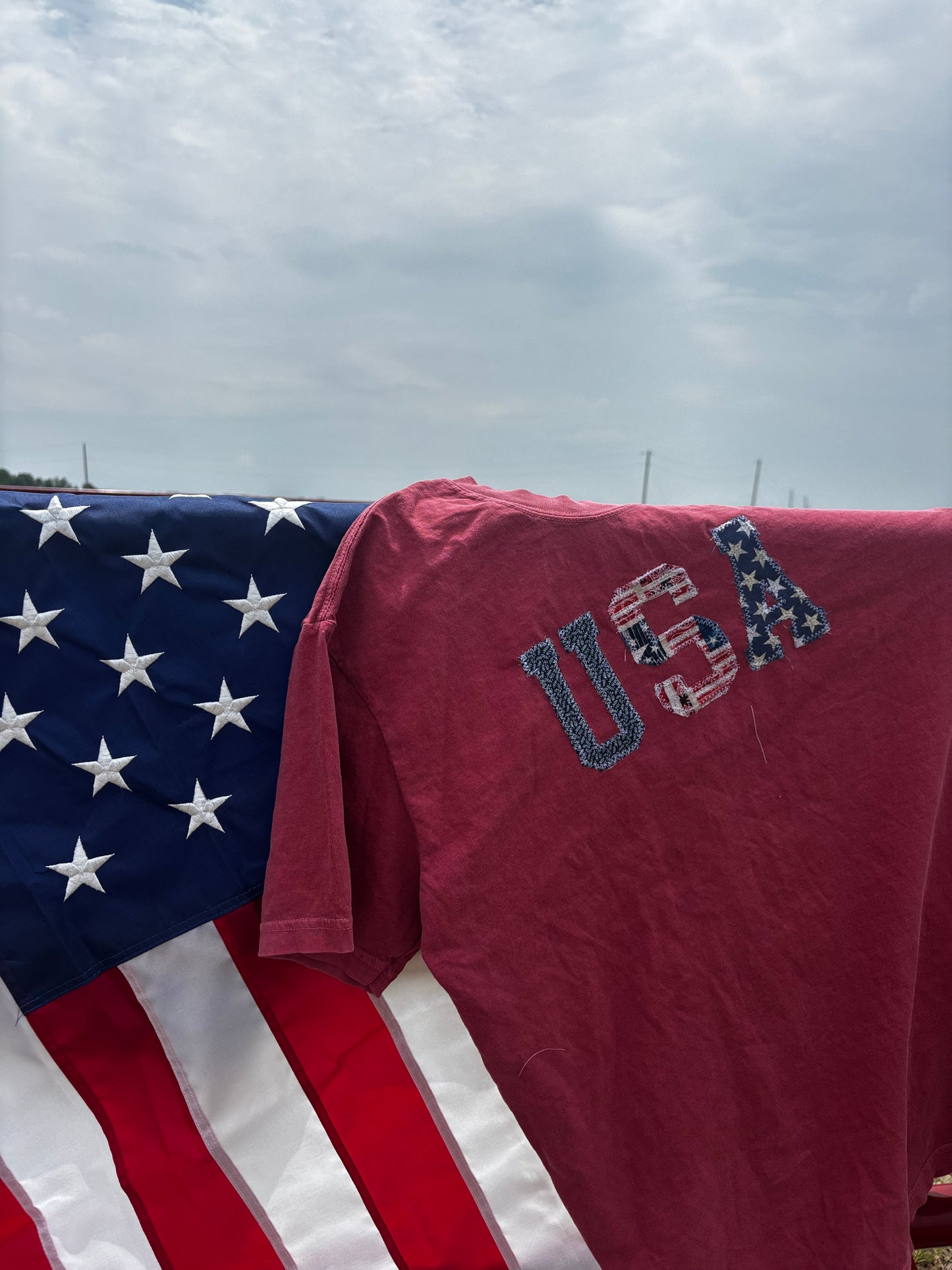 USA Tee - RED