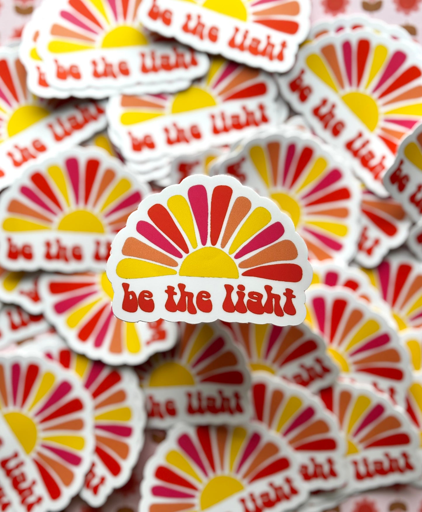Be The Light Sticker