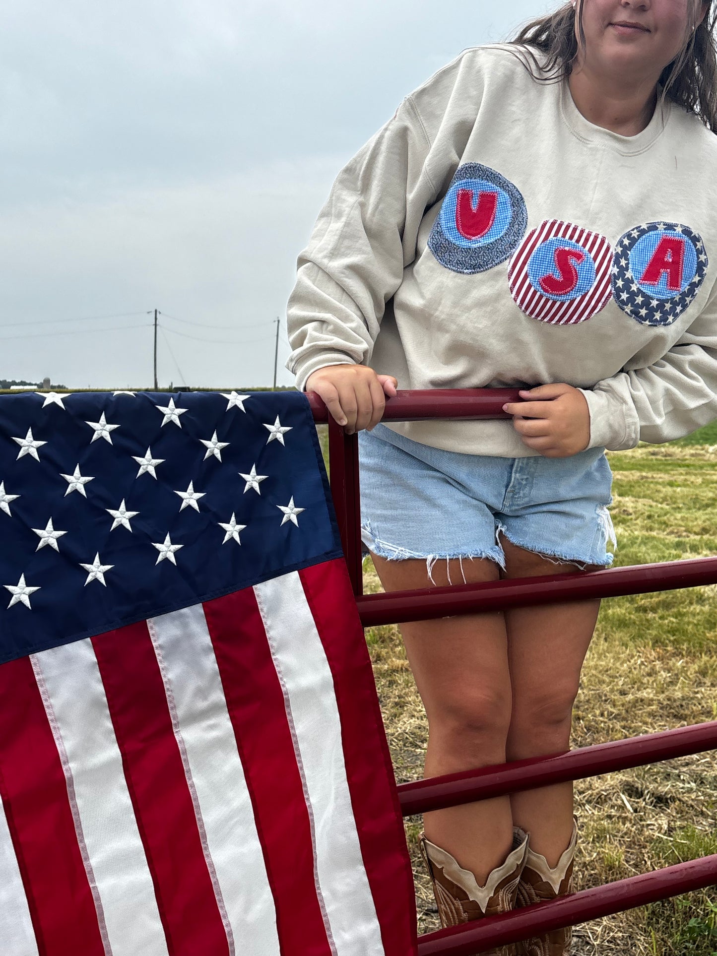 USA Pool Ball Crewneck