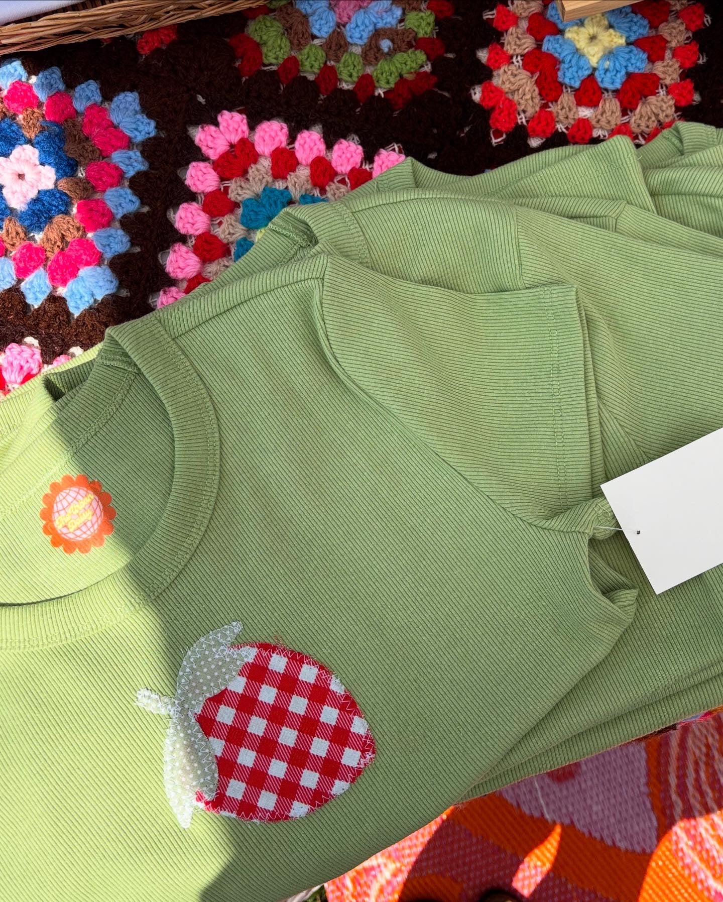 Strawberry baby tee