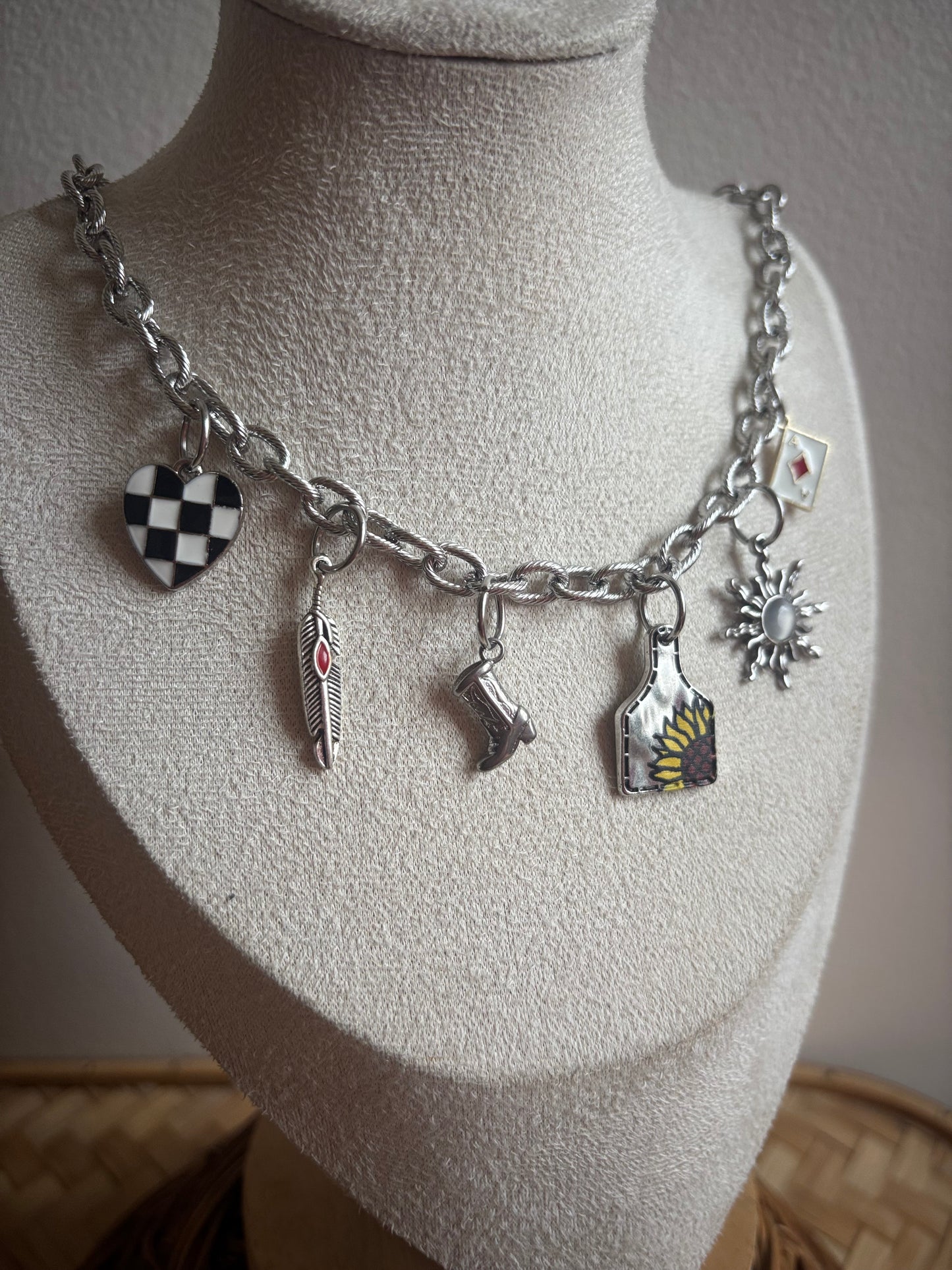 Birch Charm Necklace