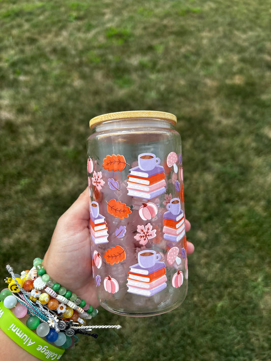 Books and Pumpkins Cup