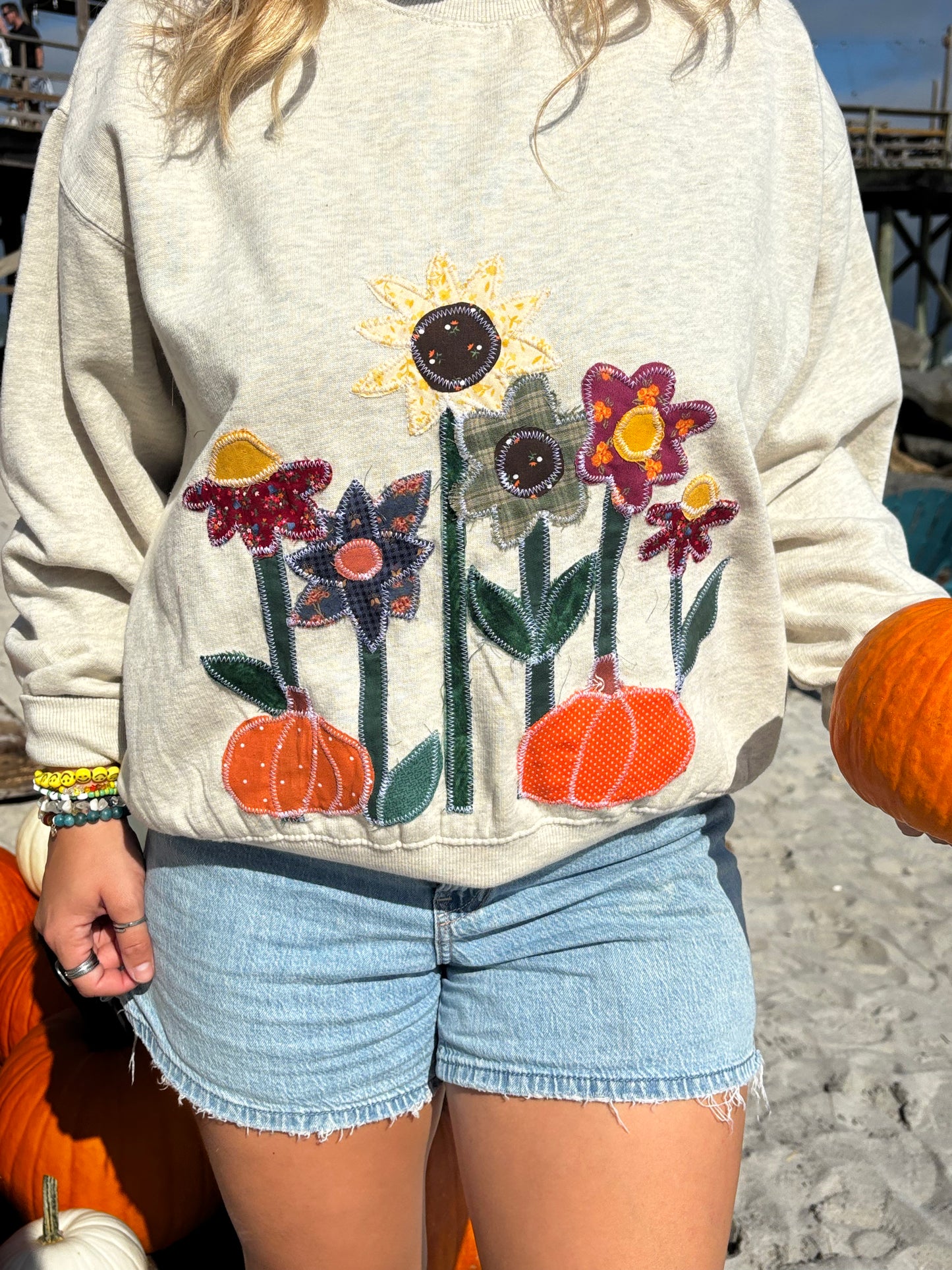 Fall Flowers Crewneck