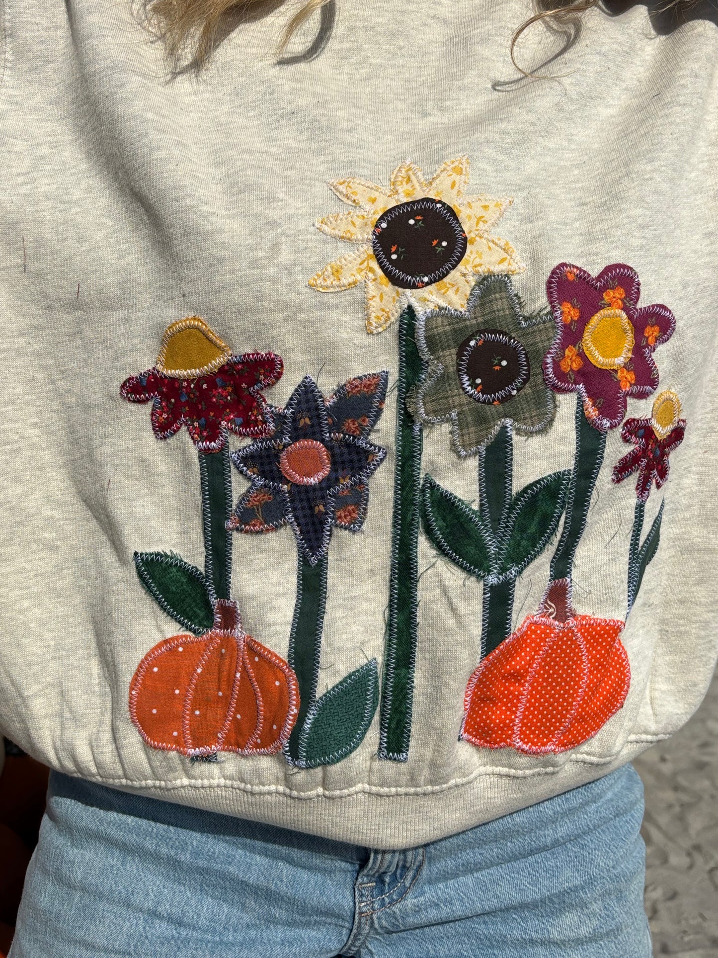 Fall Flowers Crewneck