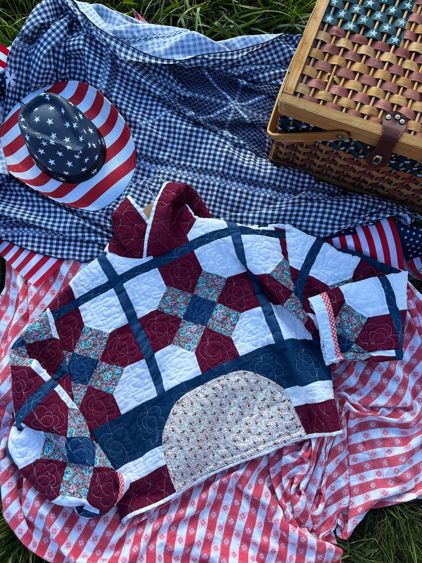 Americana Patch Hoodie - M/L