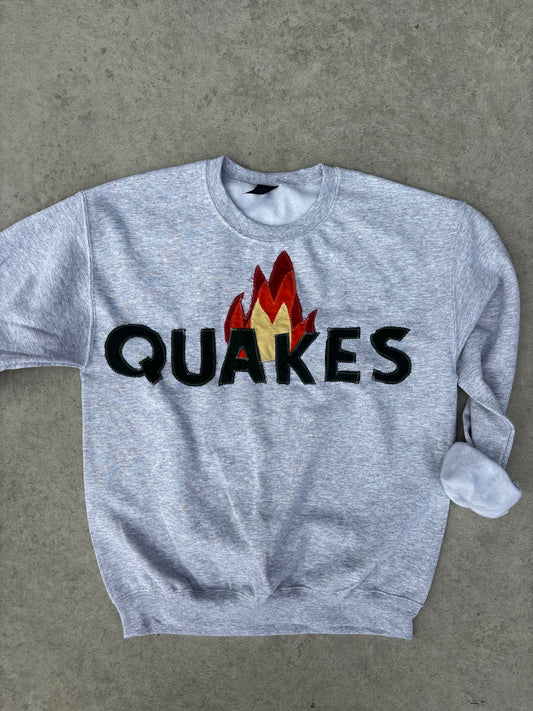 Quakes Hot Crewneck