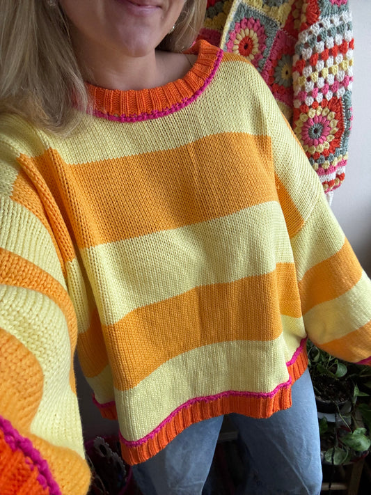 Sunrise Striped Sweater