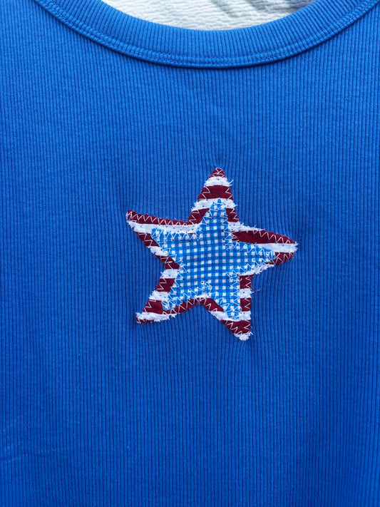 Star Tank - Bright Blue