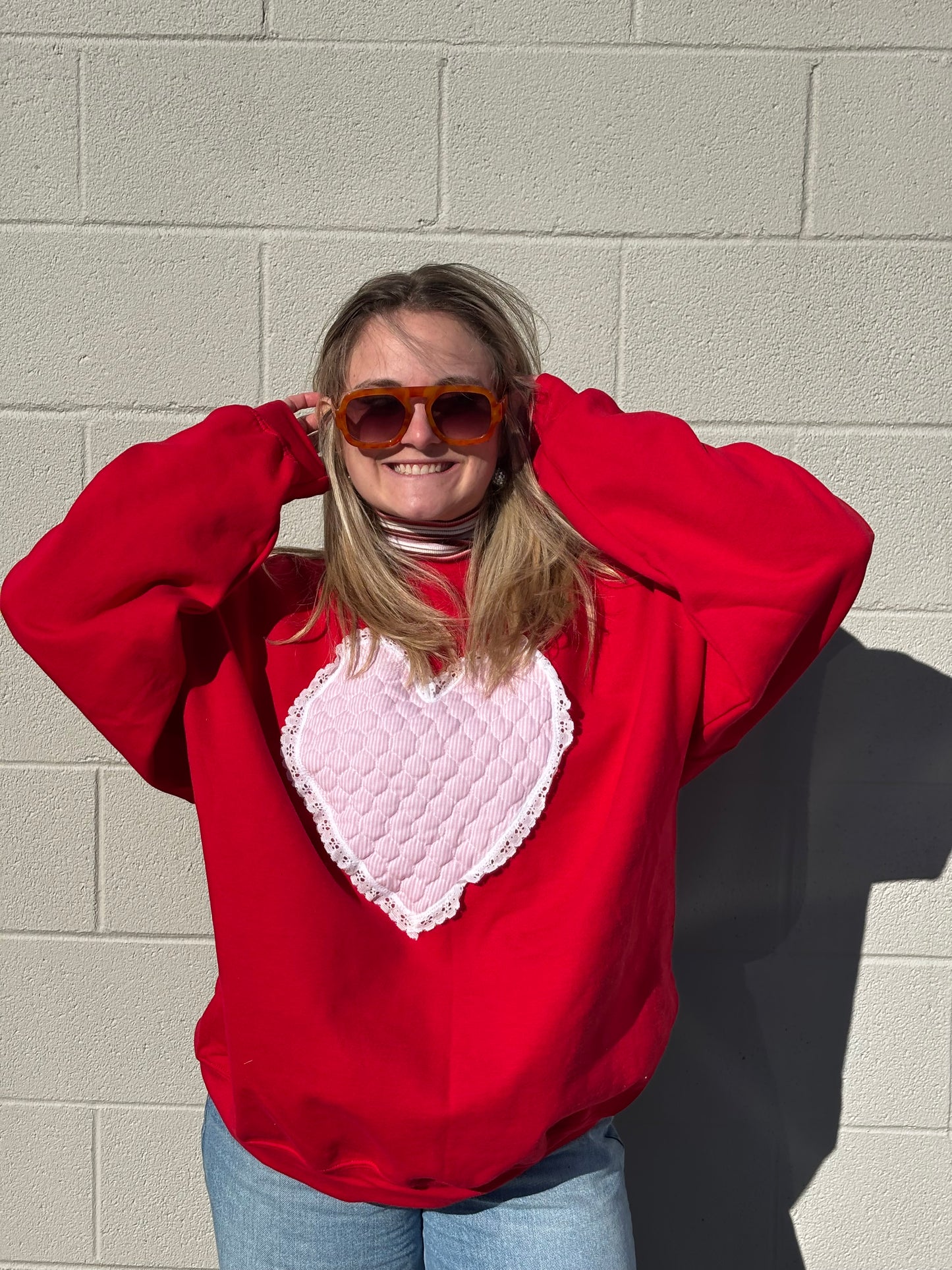 Happy Heart Crewneck
