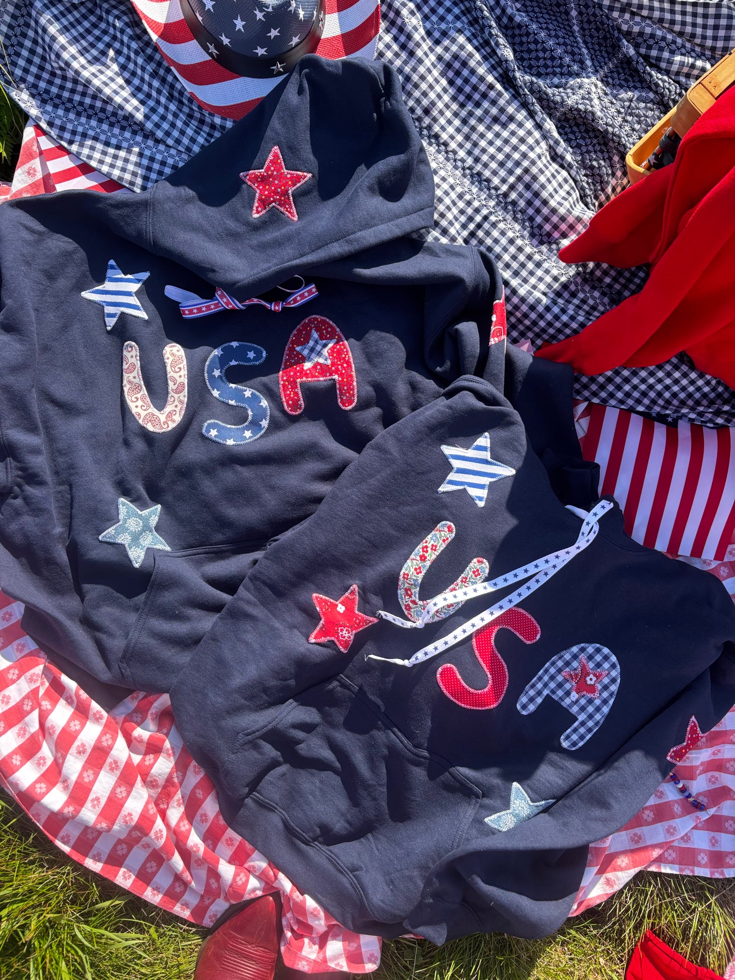 USA Hoodie - Navy
