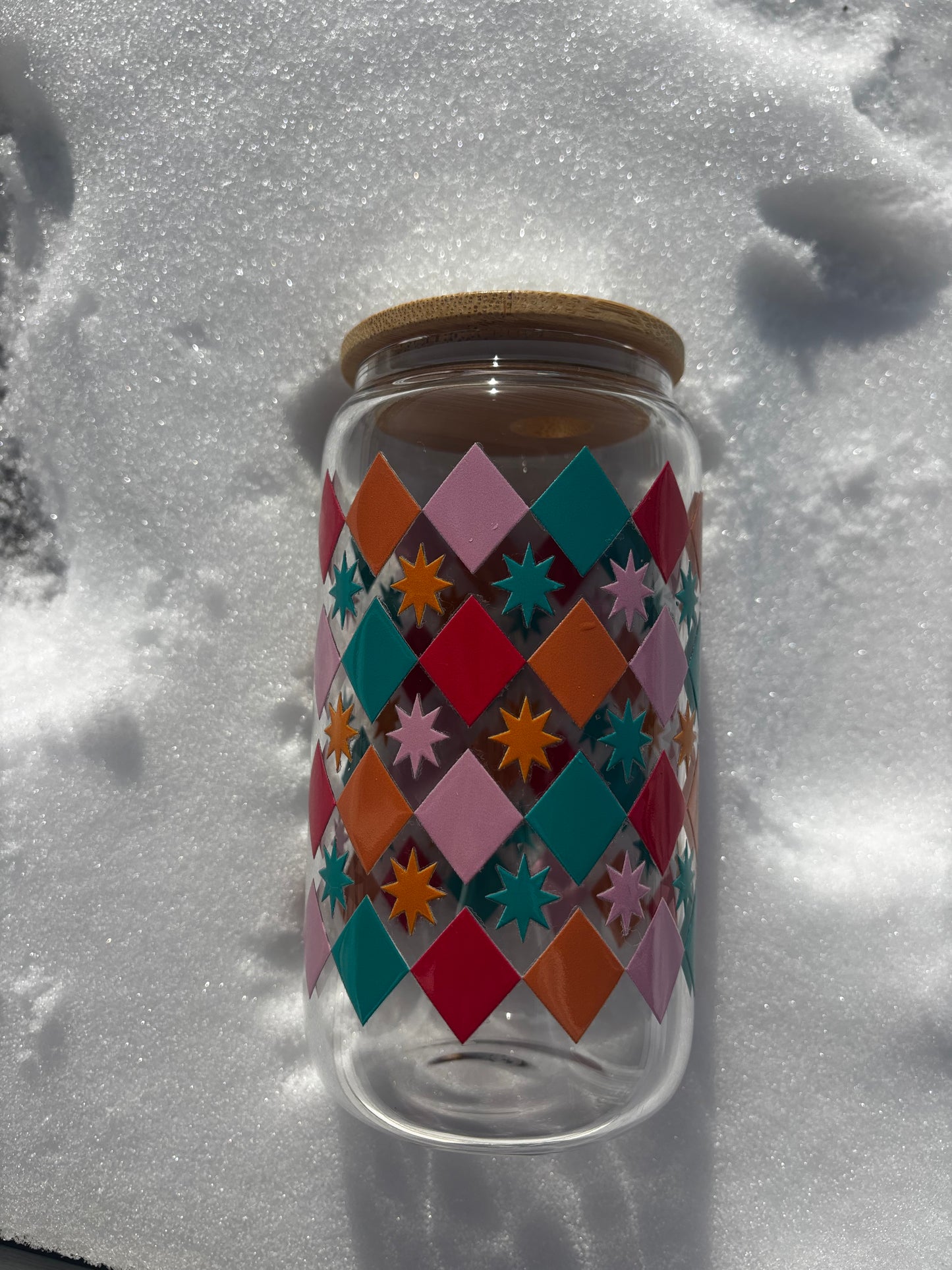 Nostalgic Christmas Glass Cup