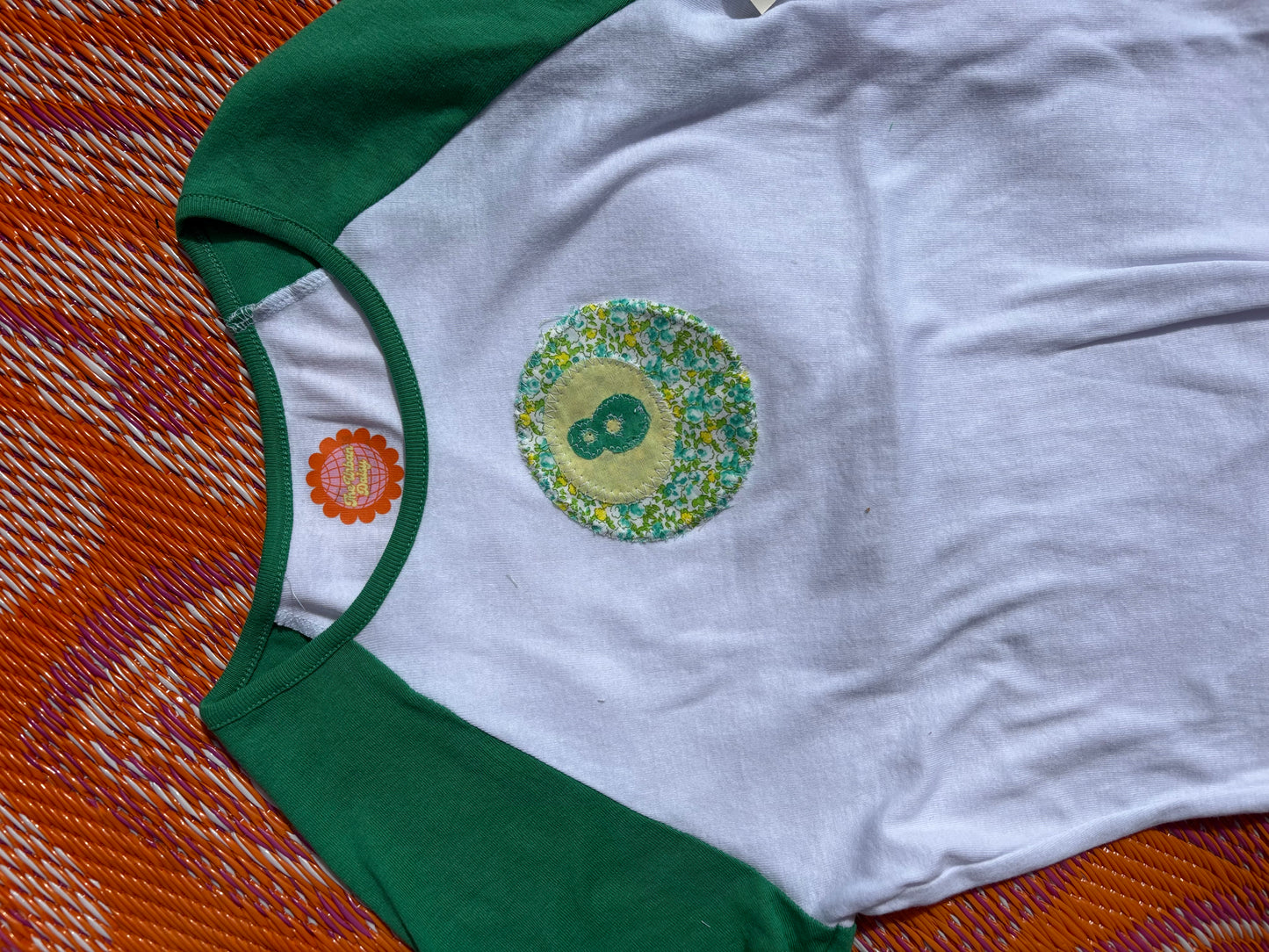 Floral 8ball Tee