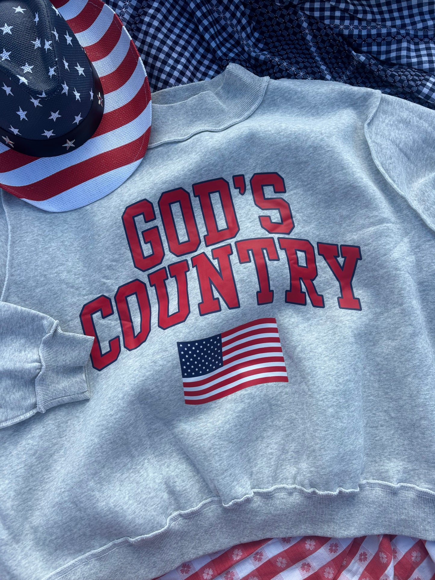 Gods Country Mockneck