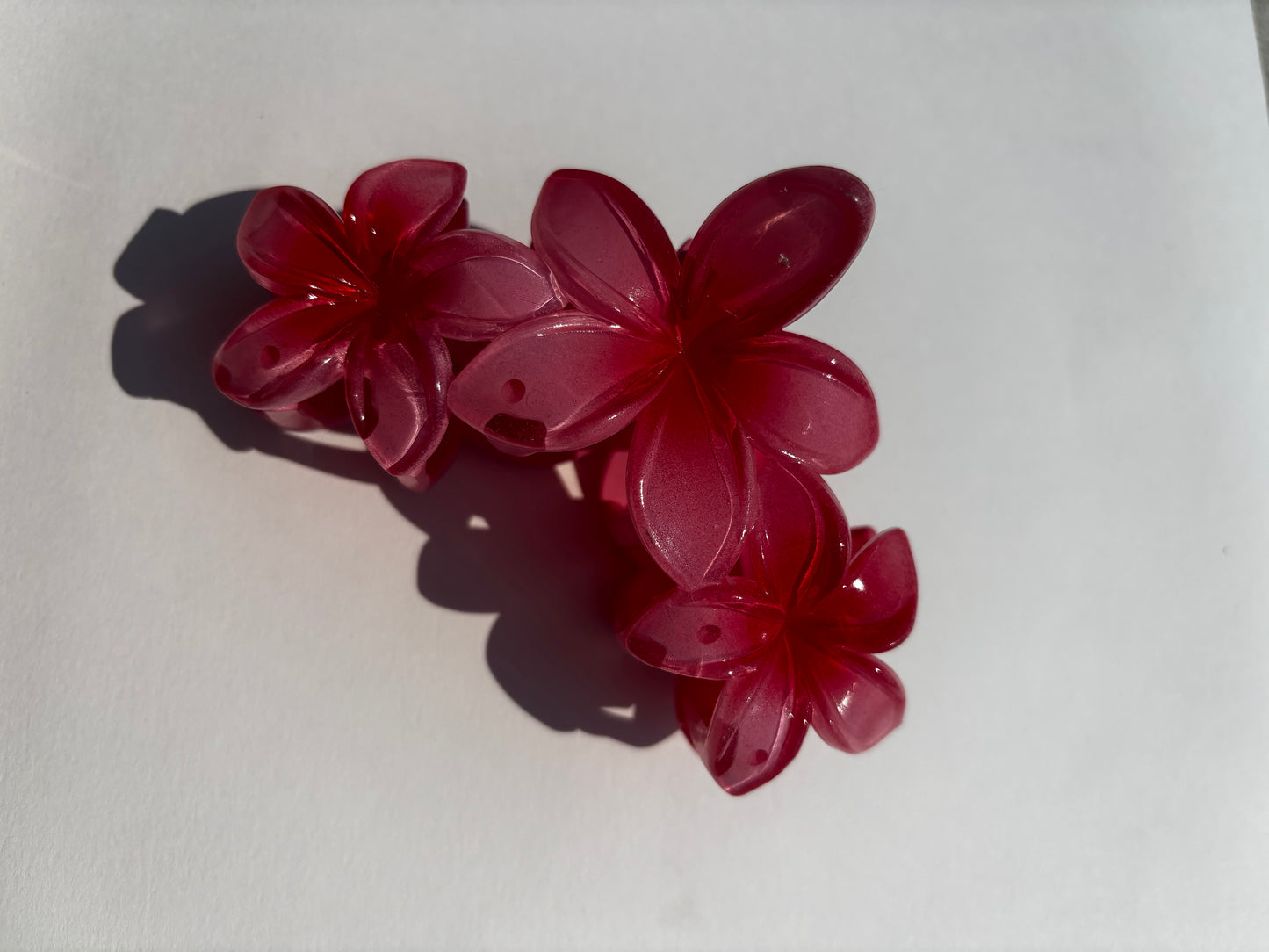 Beach Flowers Hair Claw