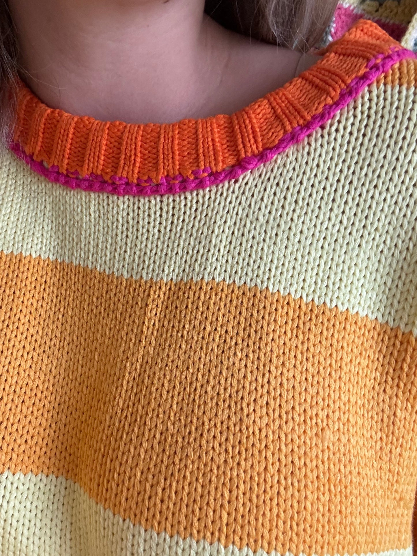 Sunrise Striped Sweater