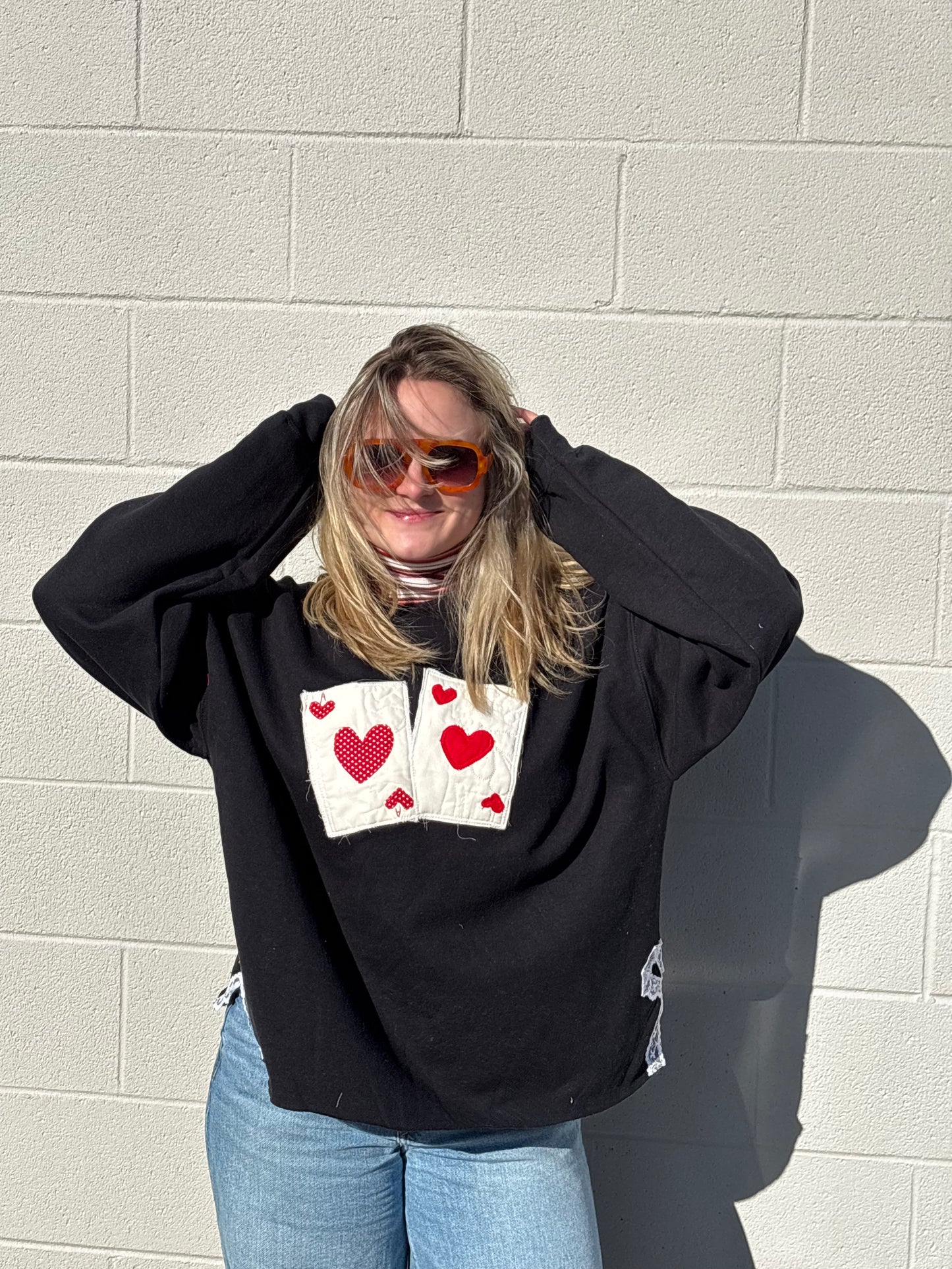 Ace of Hearts Crewneck