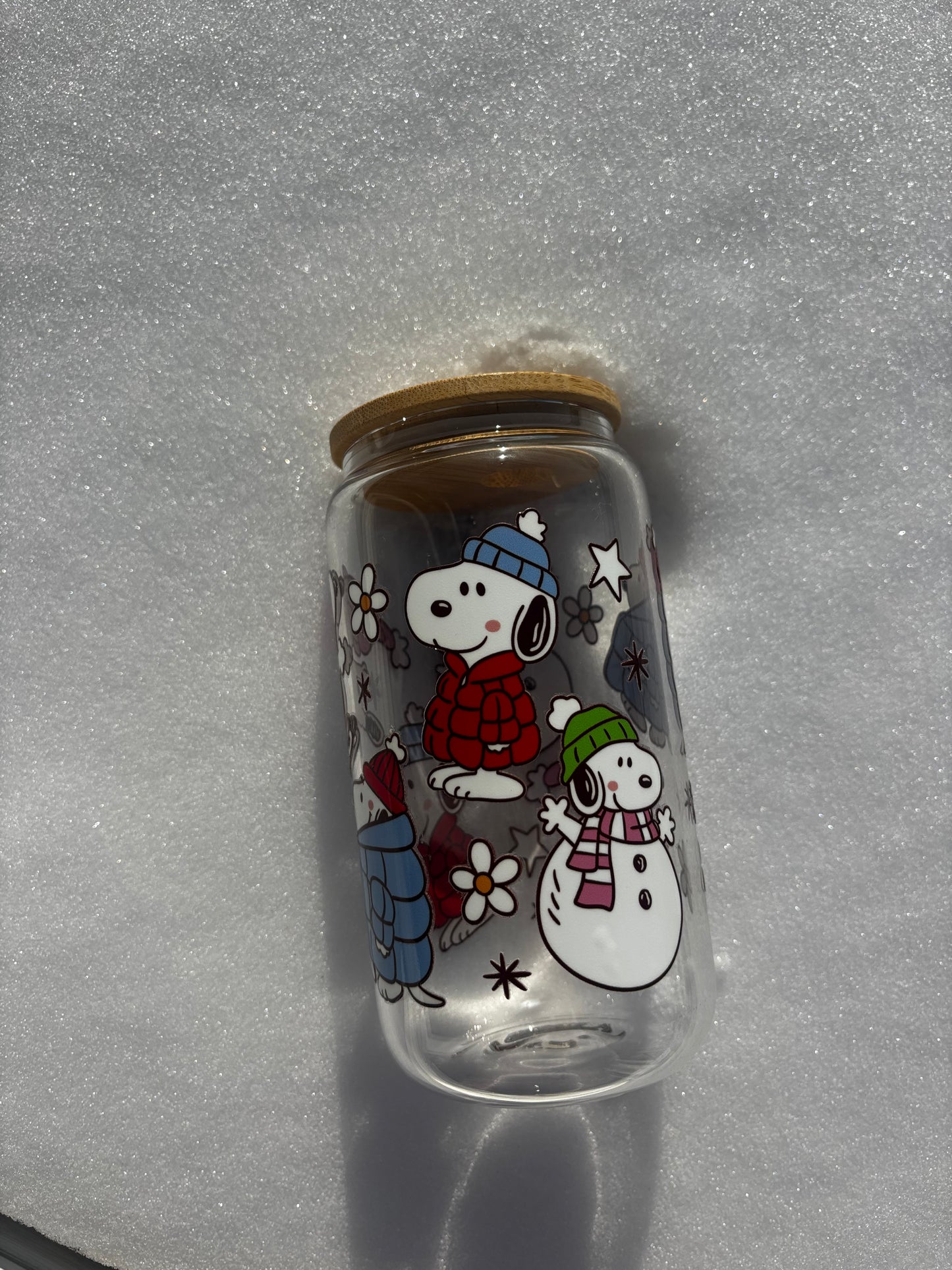 Snoopy Glass Cup