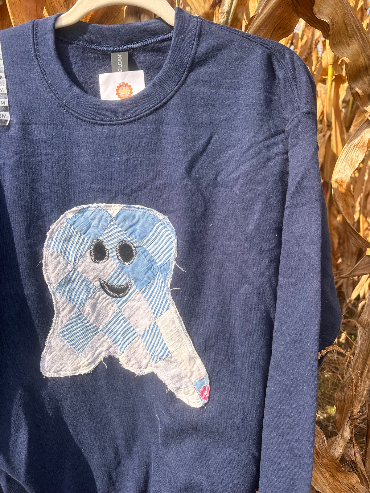 Quilted Ghost Crewnecks