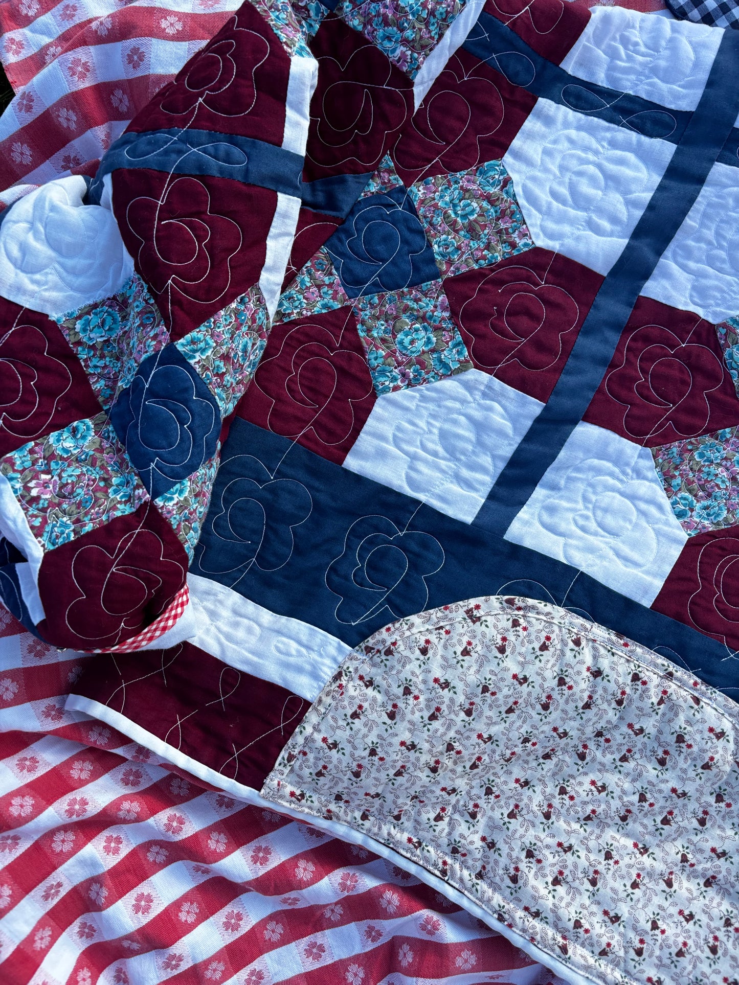 Americana Patch Hoodie - M/L