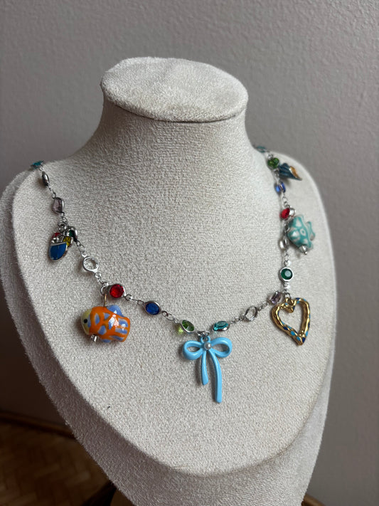Bubbly Charm Necklace