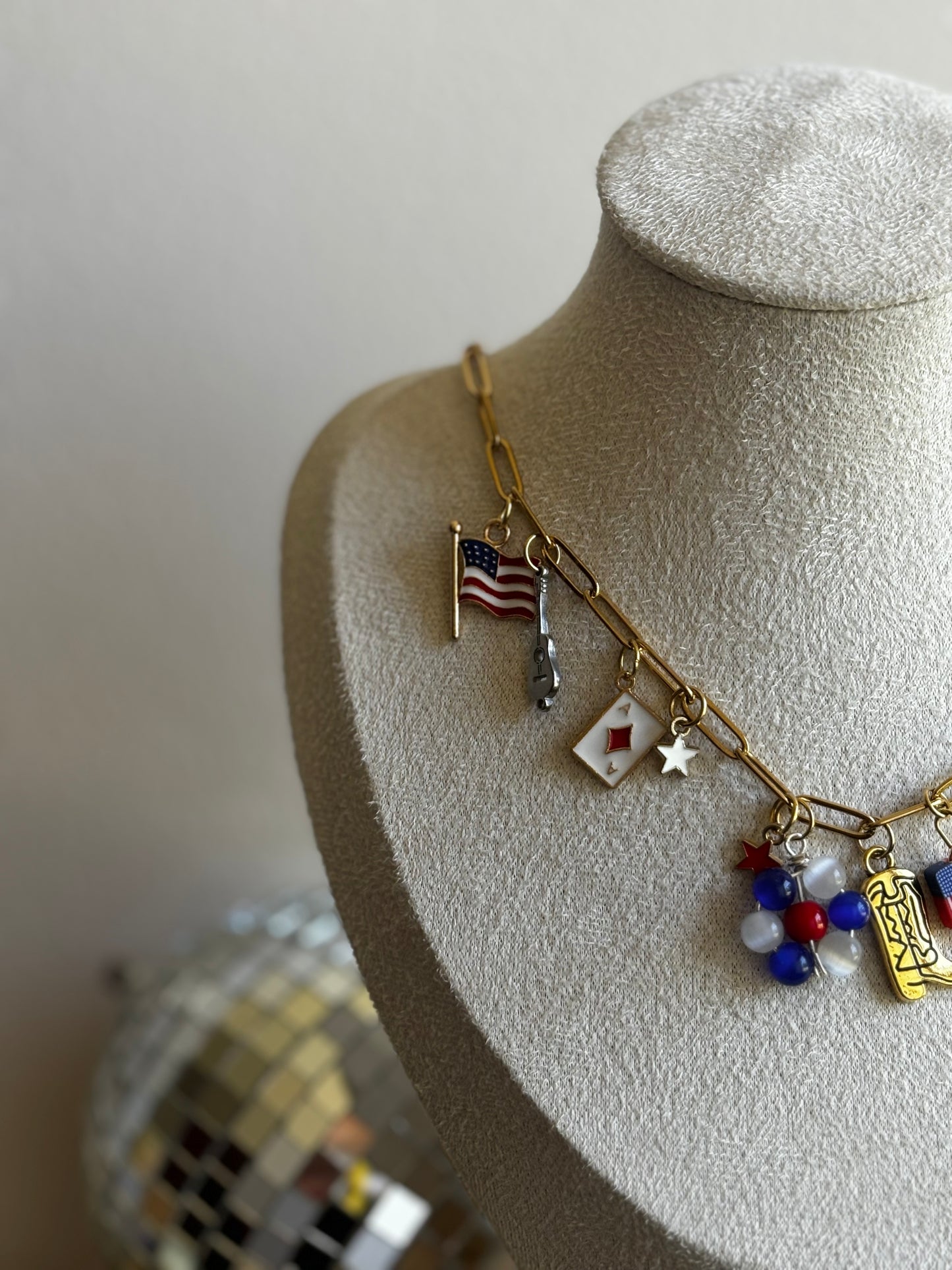 Great American Bar Scene Necklace