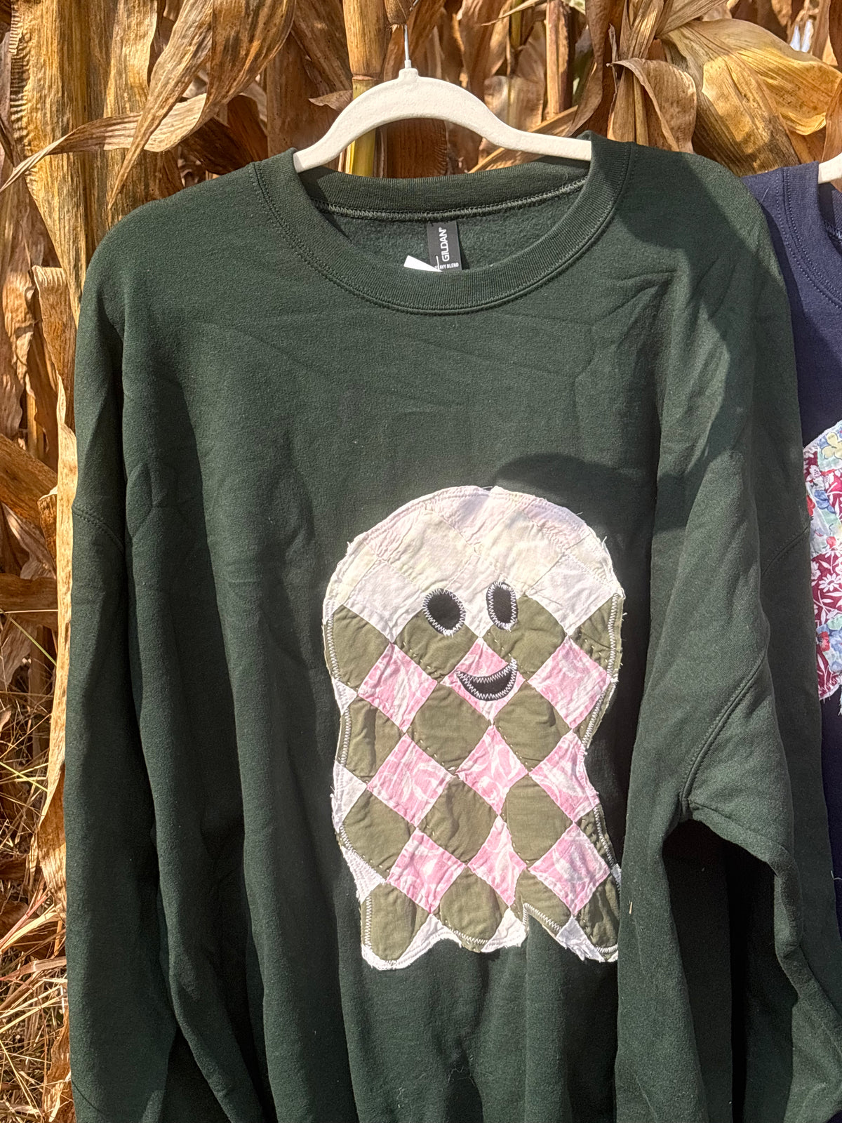 Quilted Ghost Crewnecks
