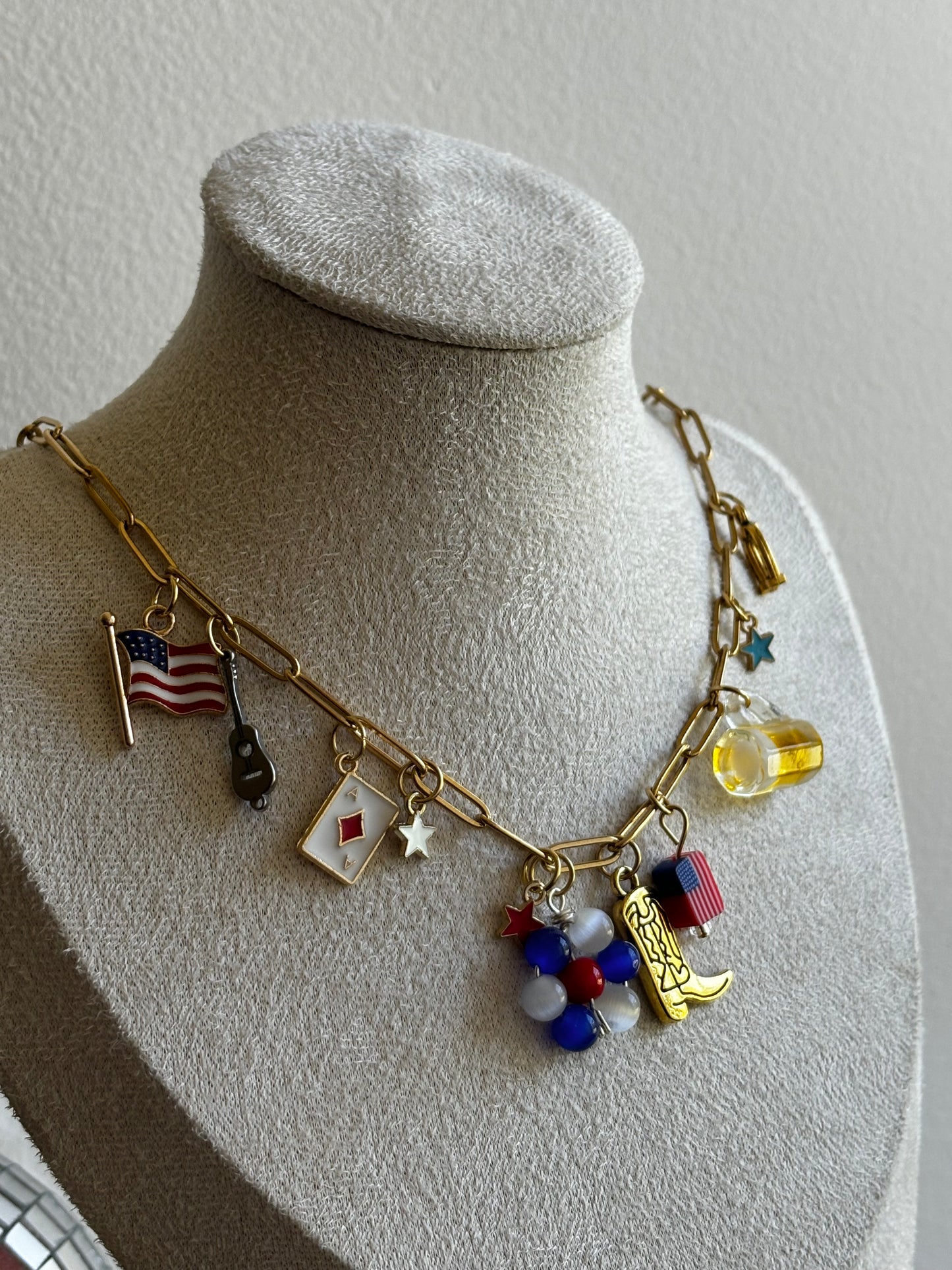 Great American Bar Scene Necklace