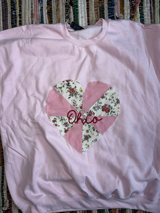 Ohio heart crewneck (2XL)