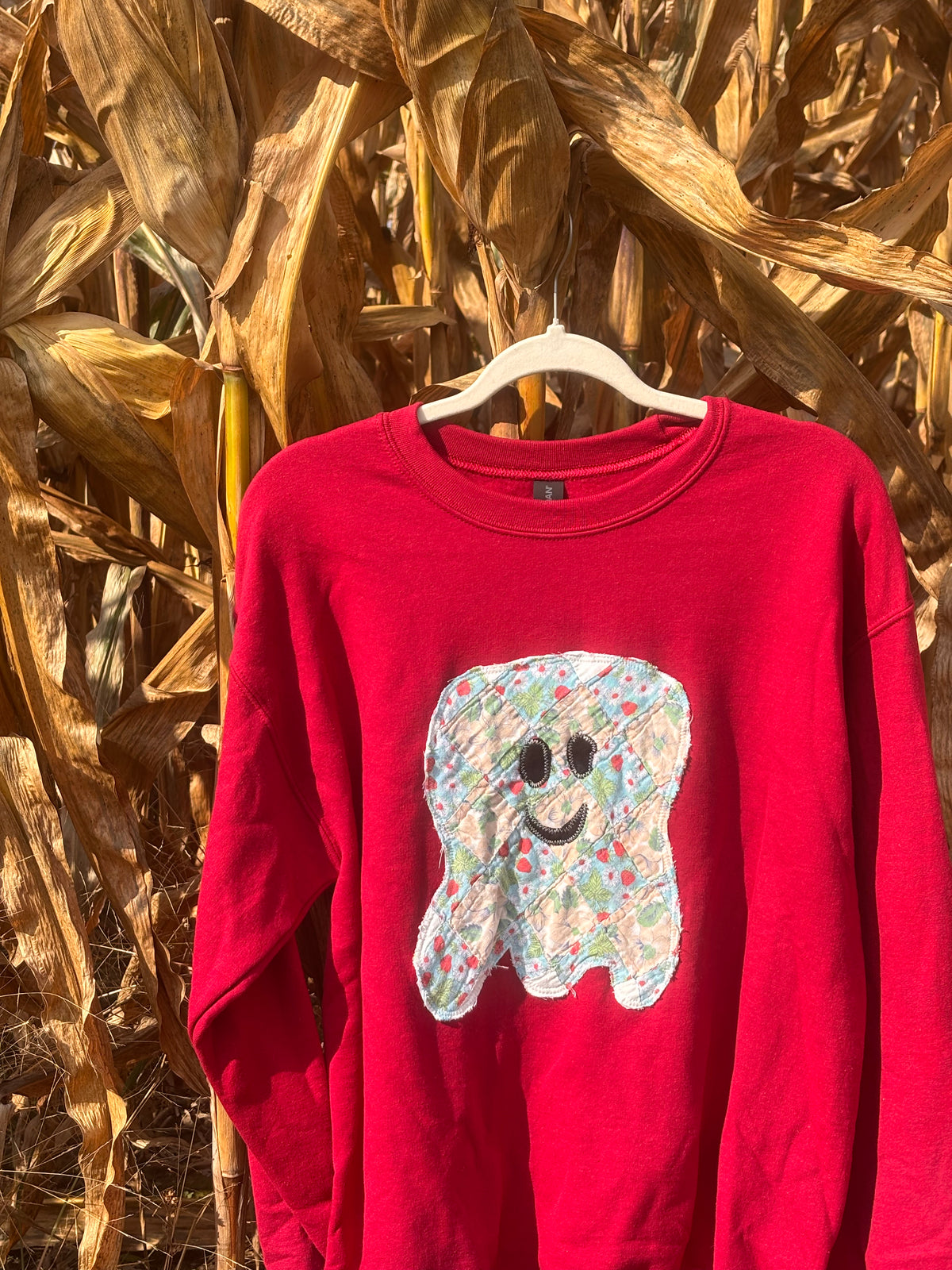 Quilted Ghost Crewnecks