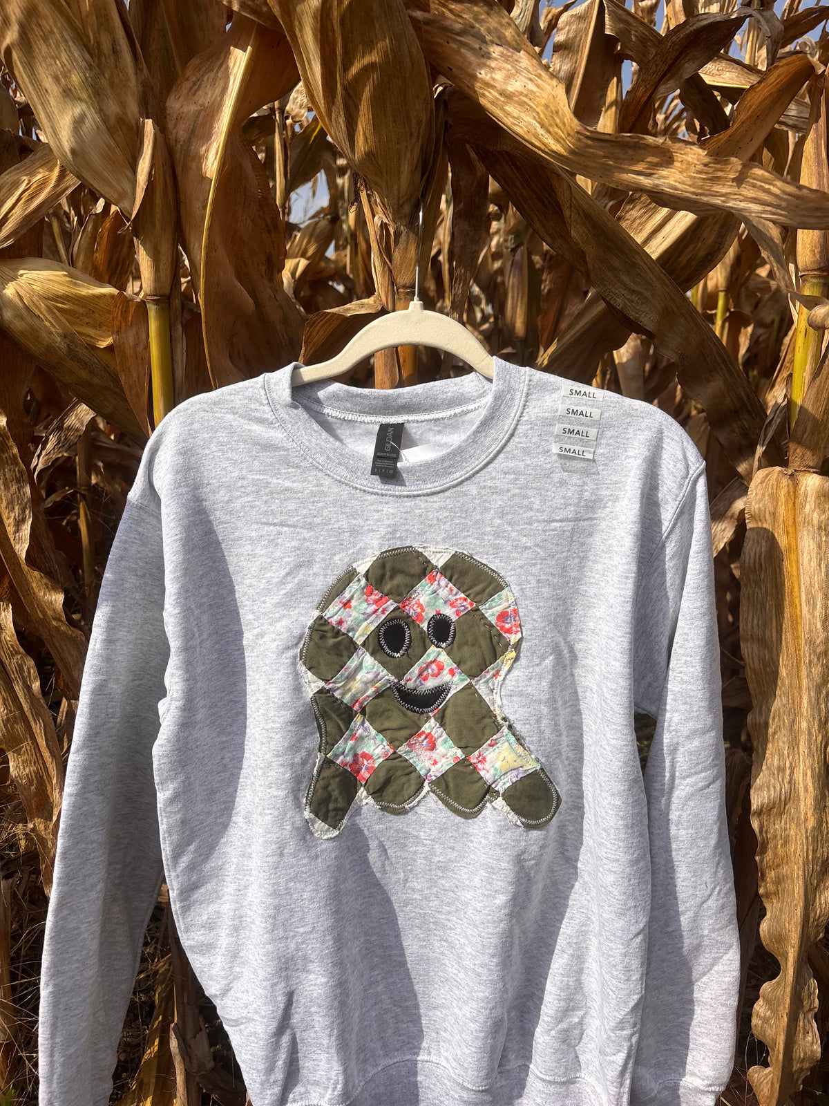 Quilted Ghost Crewnecks
