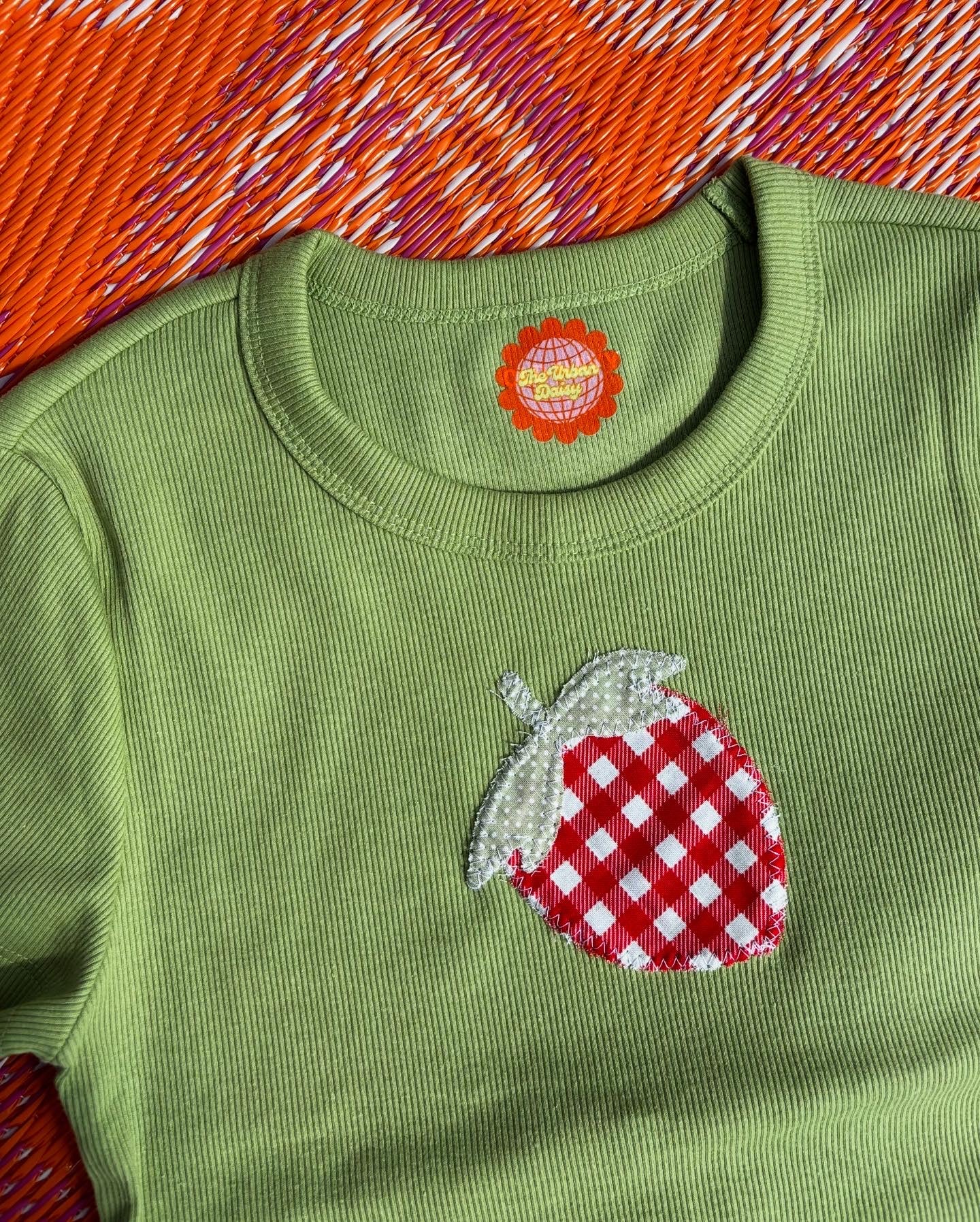 Strawberry baby tee