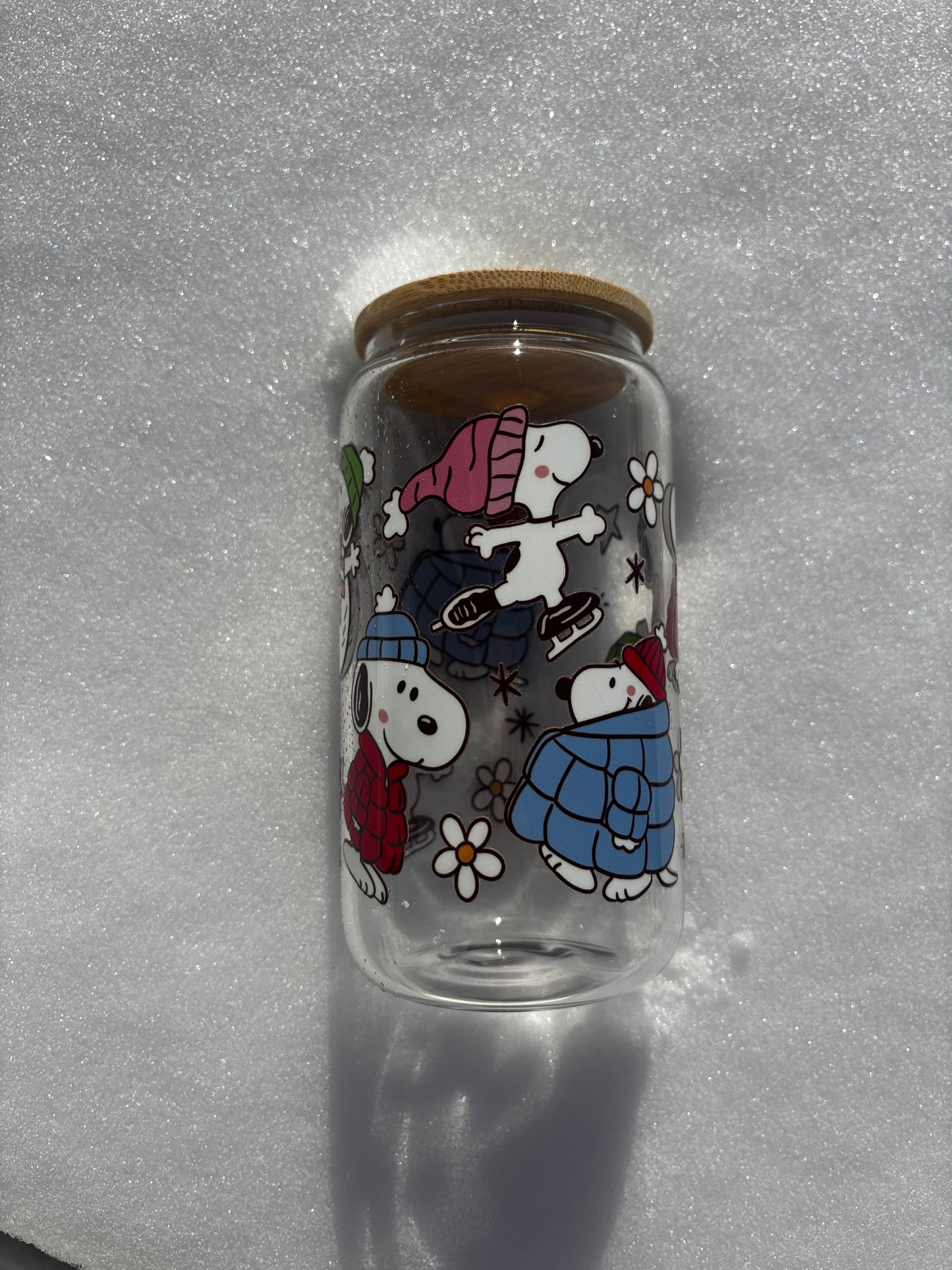 Snoopy Glass Cup