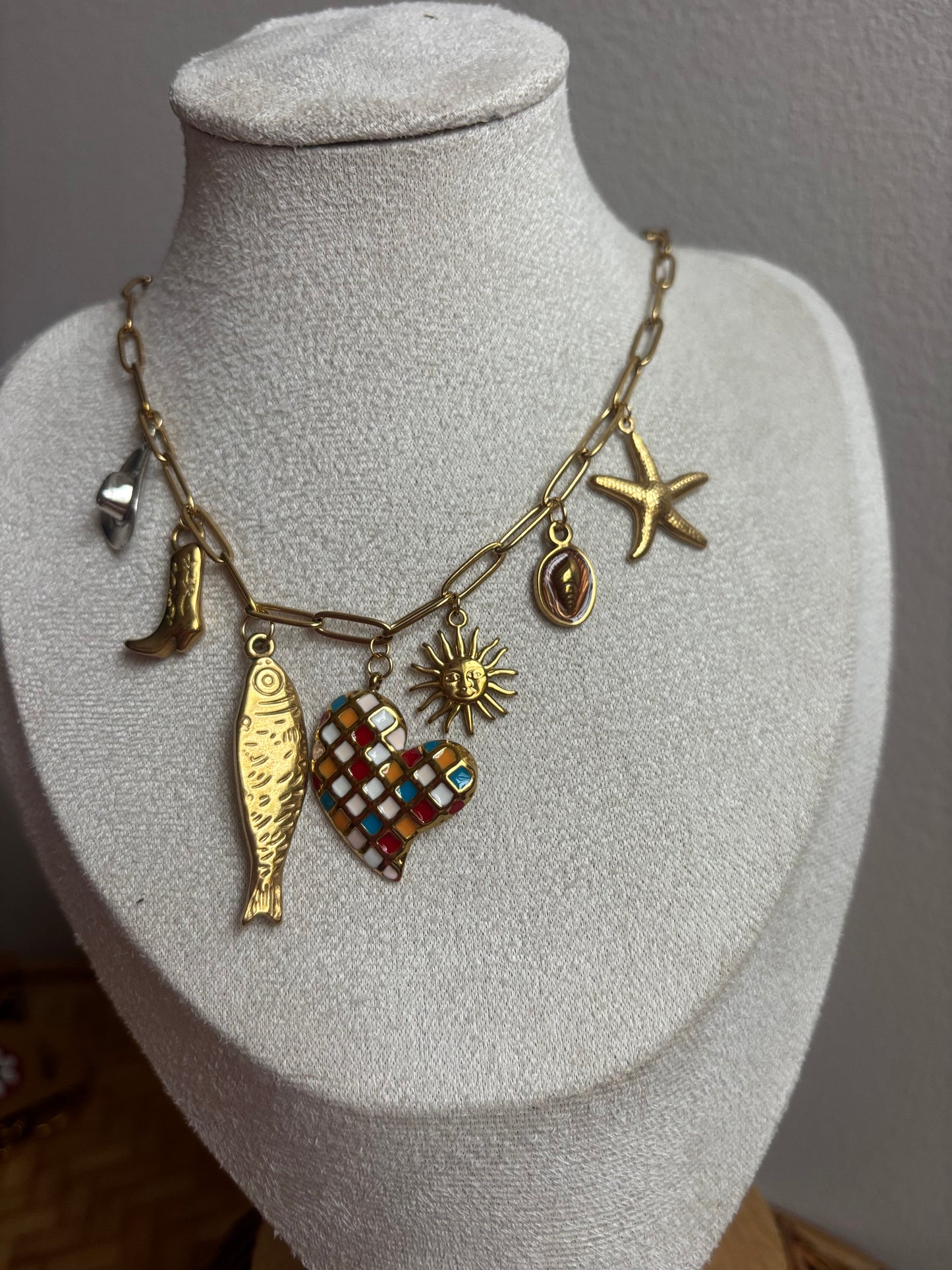 River Charm Necklace