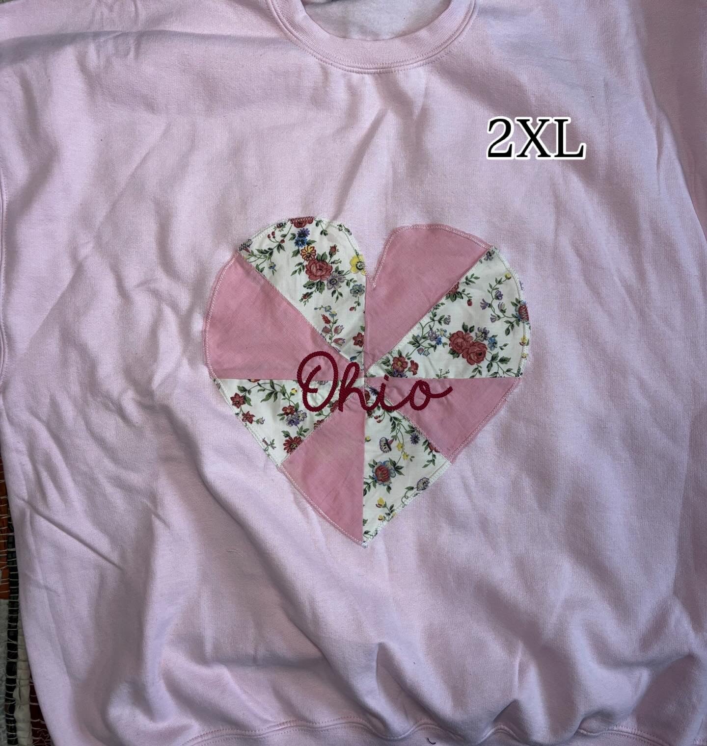 Ohio heart crewneck (2XL)