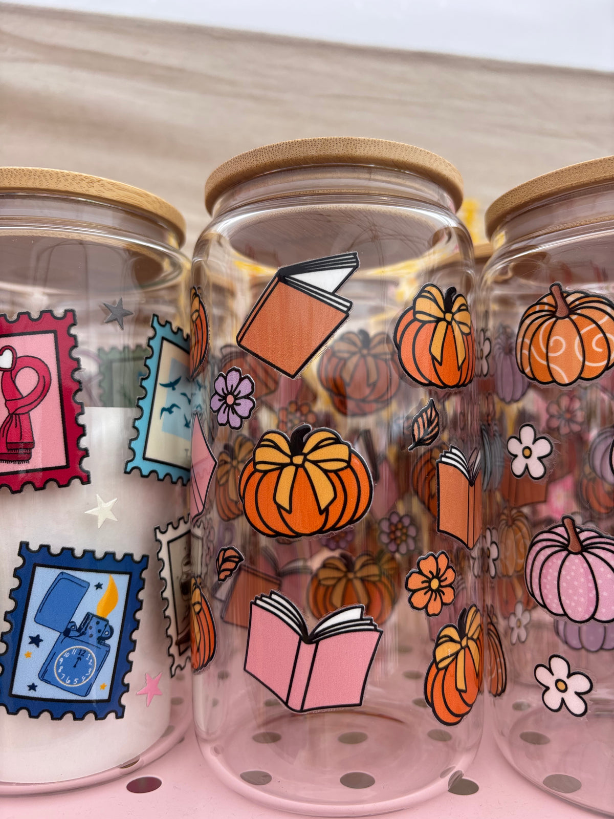 Pumpkins & Books Cup