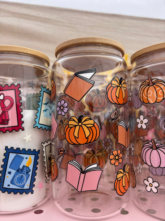Pumpkins & Books Cup