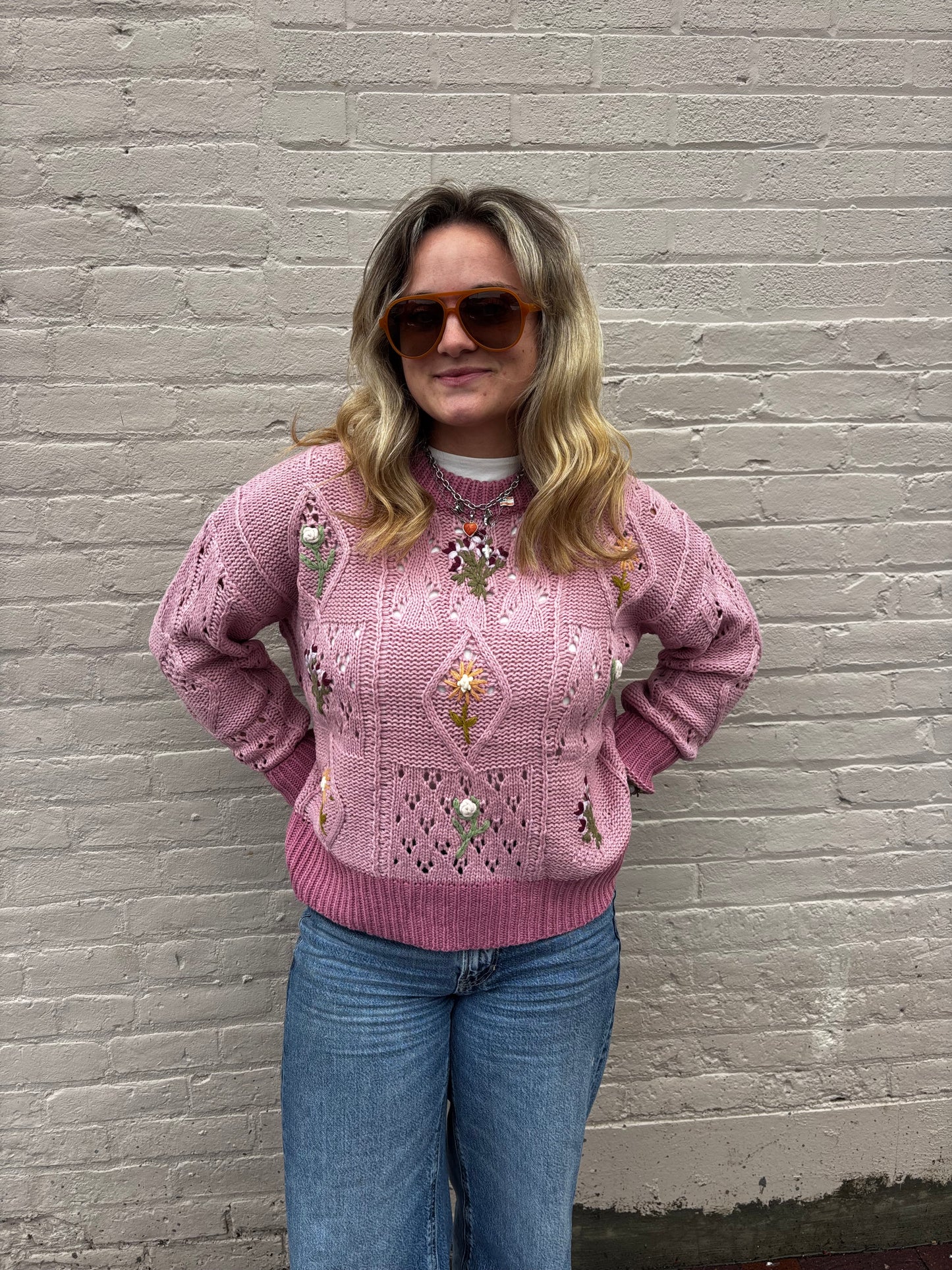 Petal Pink Sweater