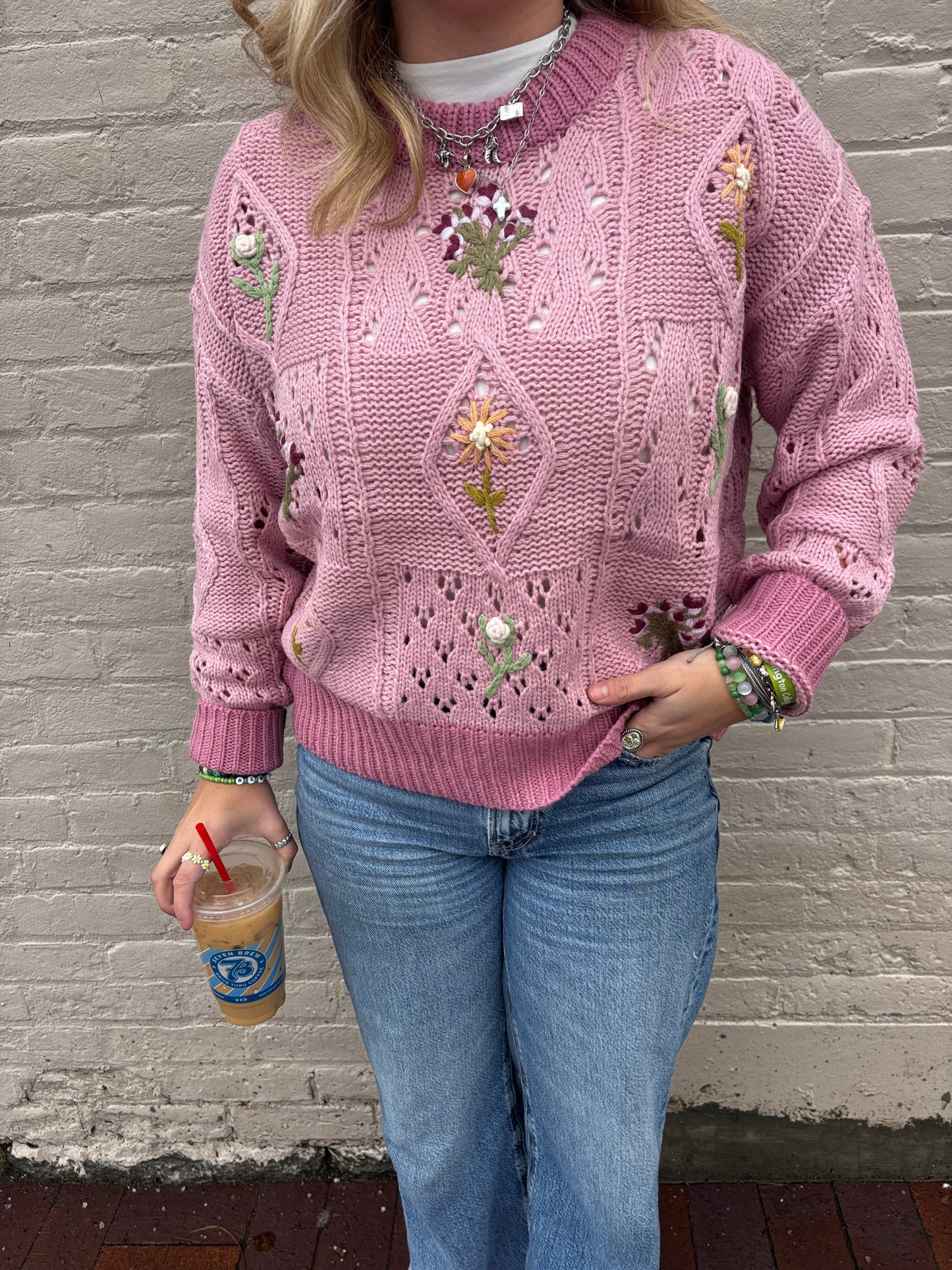 Petal Pink Sweater