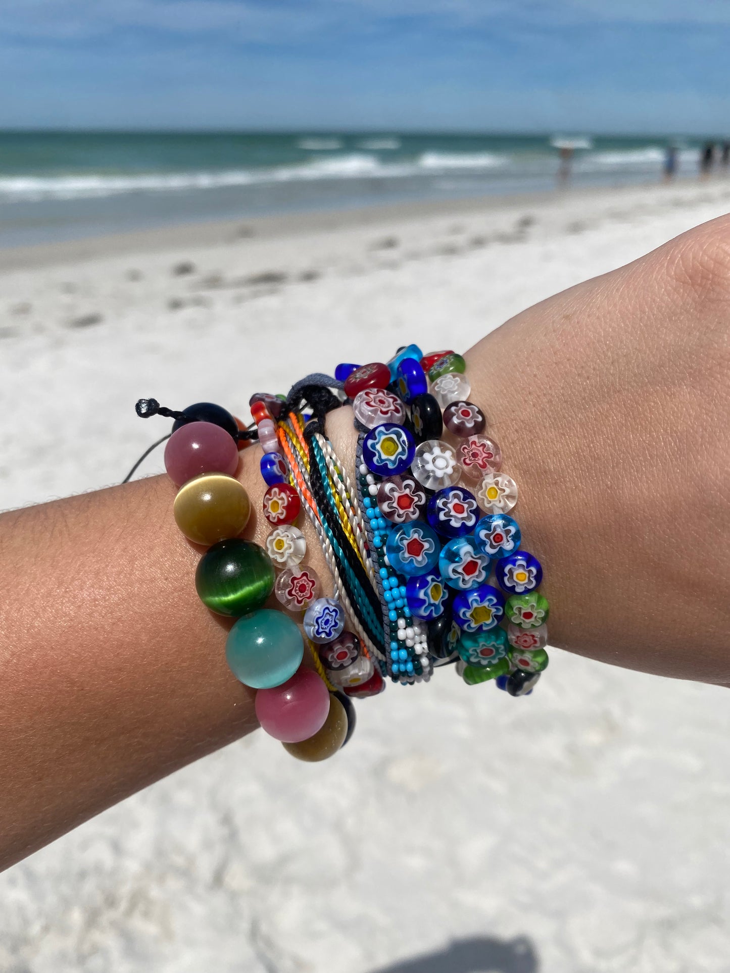 Flowers by the Sea Bracelet