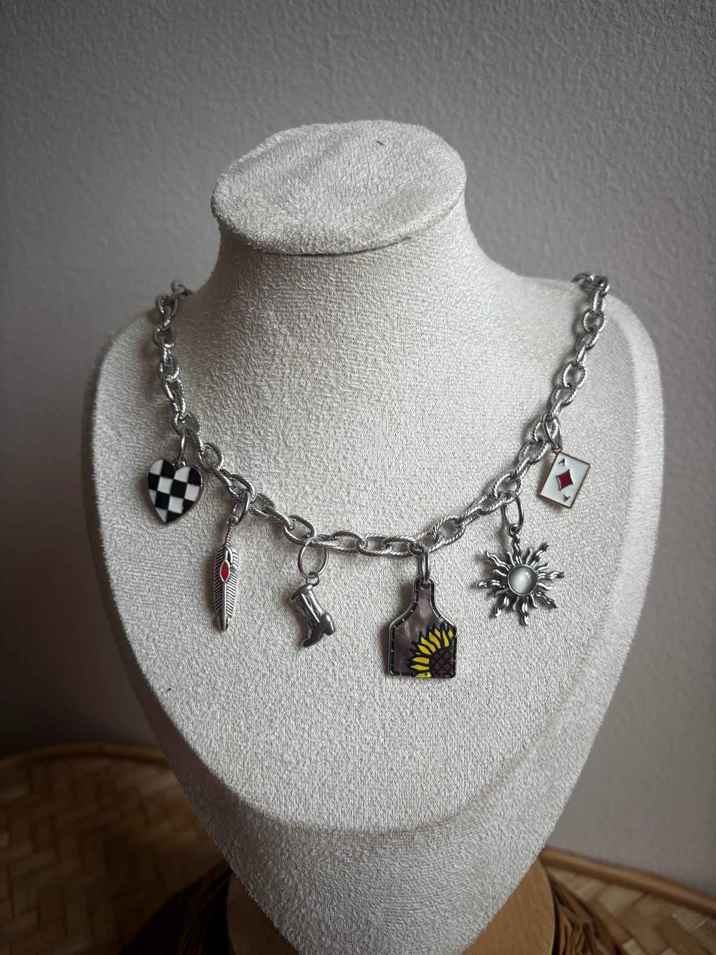 Birch Charm Necklace