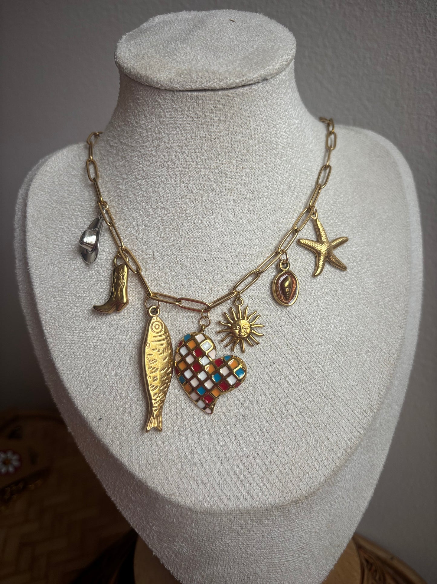 River Charm Necklace