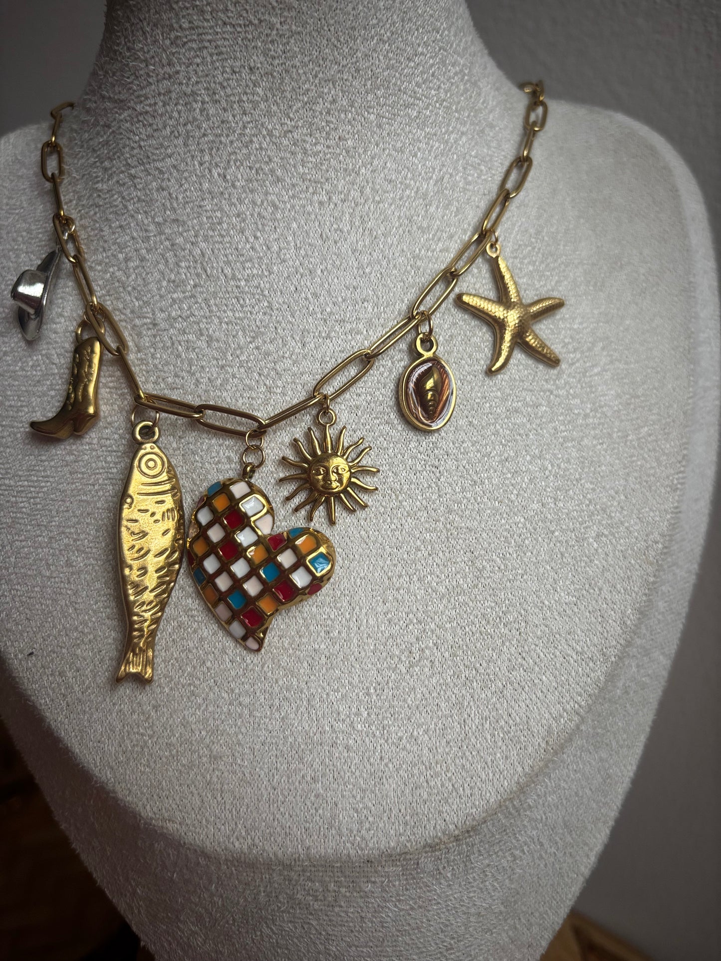 River Charm Necklace