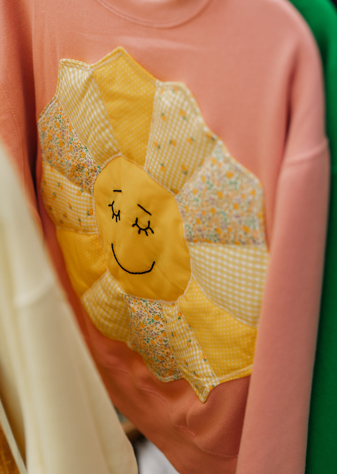 Quilted Sun Crewneck